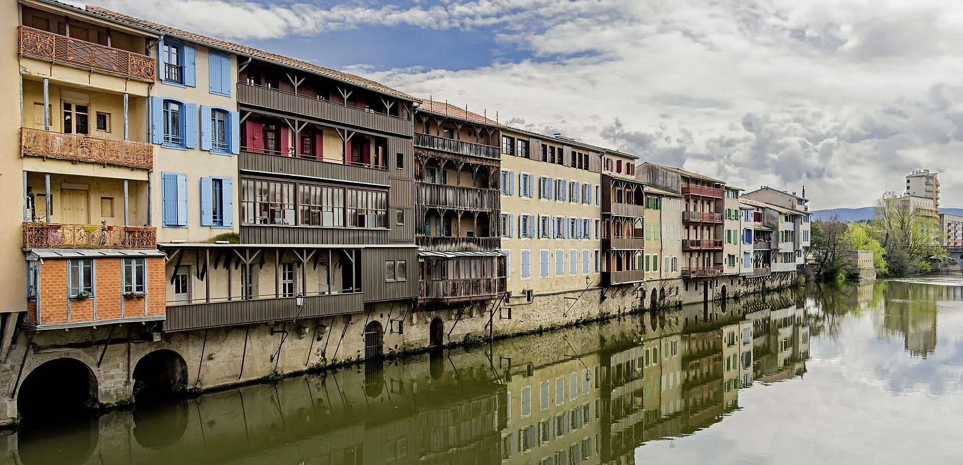 Vue de Castres