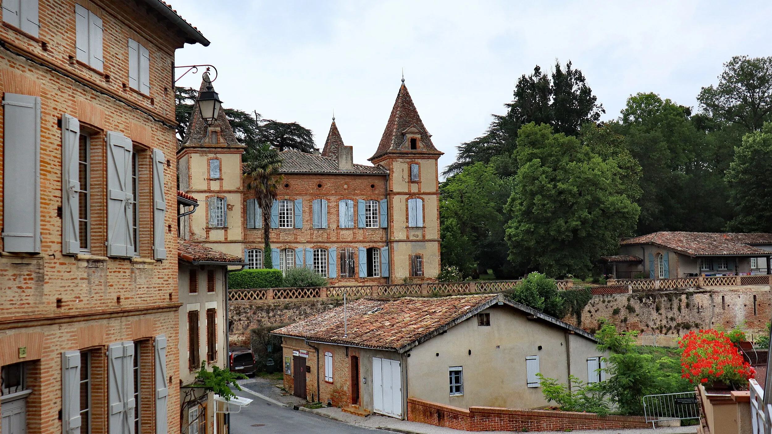 Vue de Giroussens