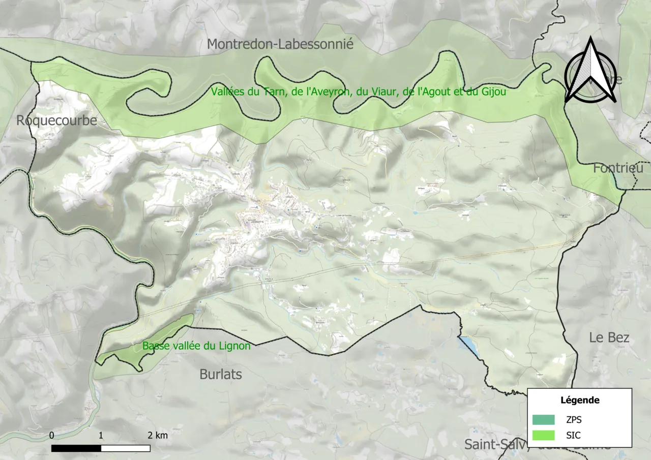 Vue de Lacrouzette