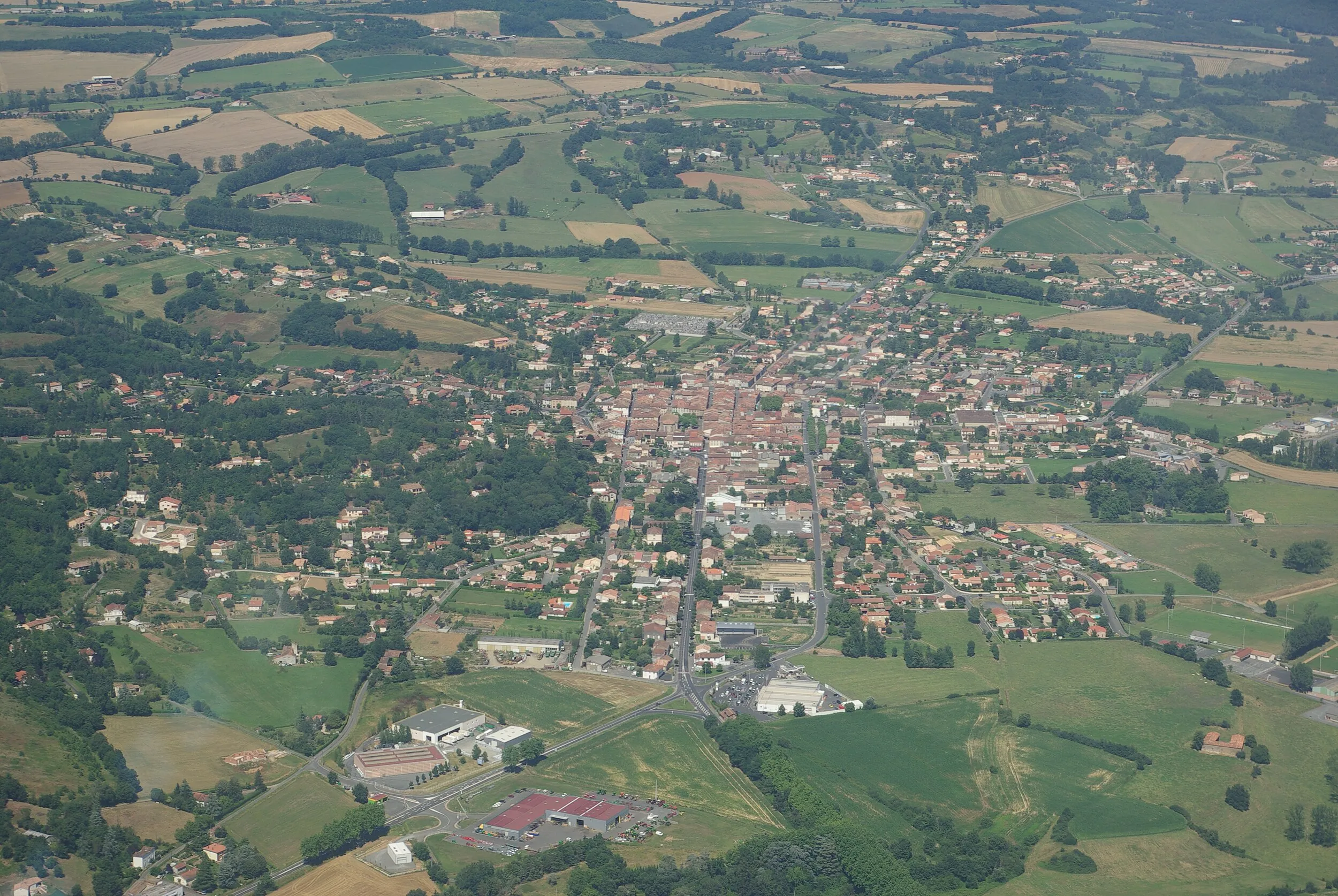 Vue de Réalmont