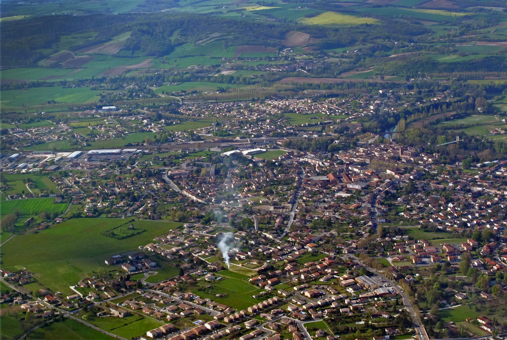 Vue de Saint-Sulpice-la-Pointe