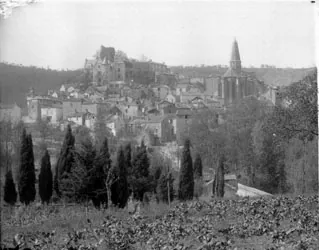 Vue de Caylus