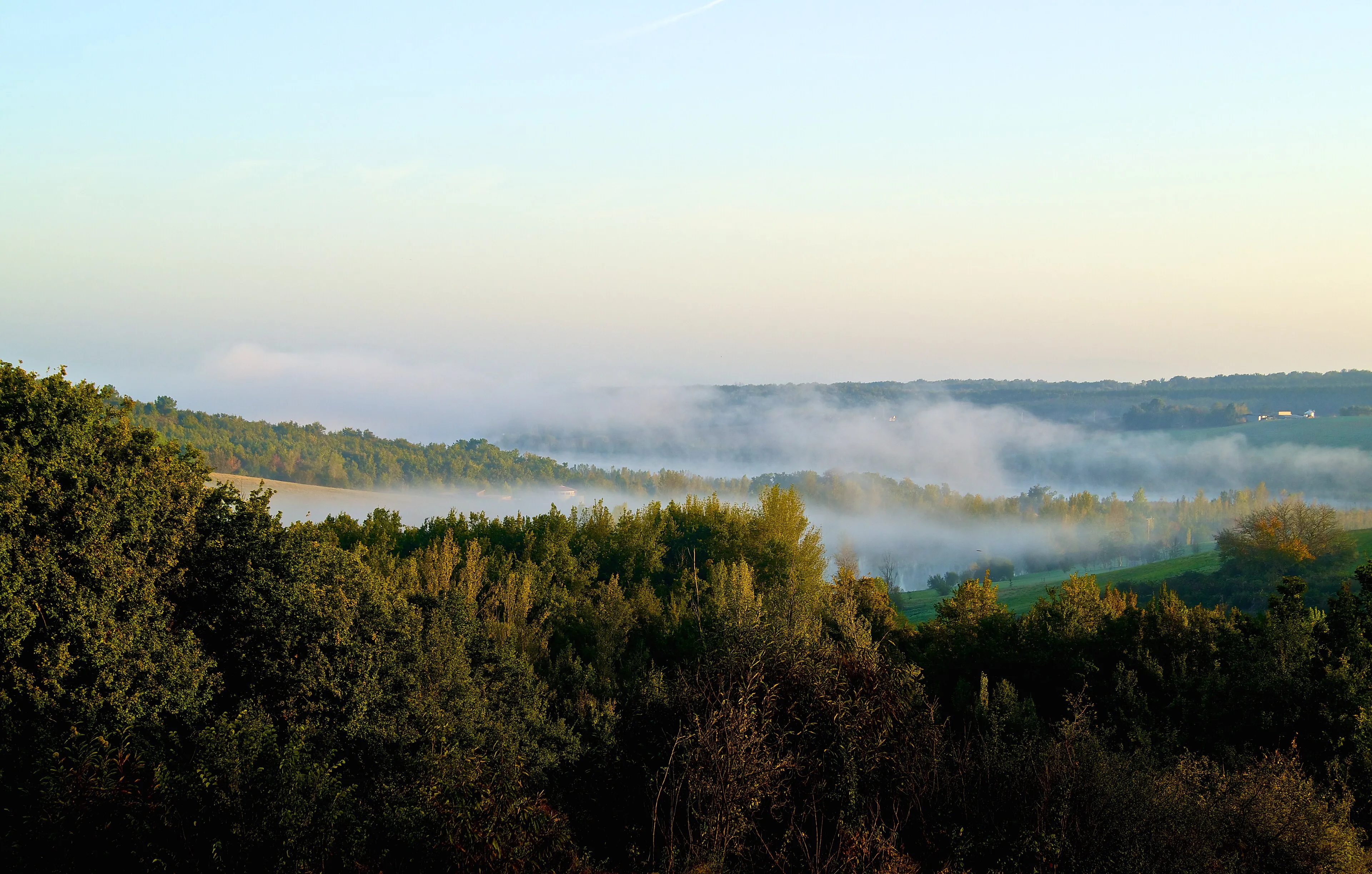 Vue de Léojac