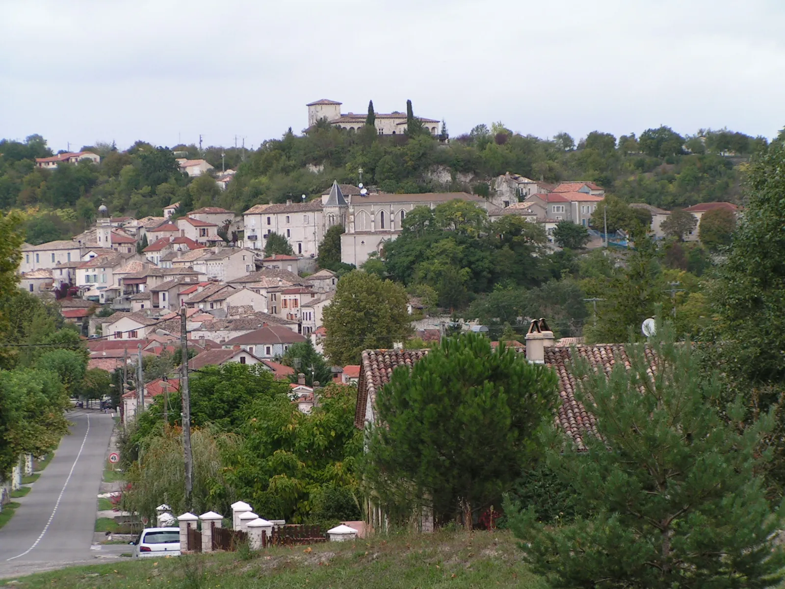 Vue de Montaigu-de-Quercy
