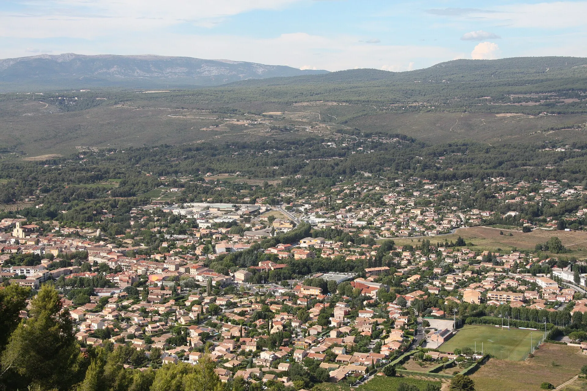 Vue de Le Beausset