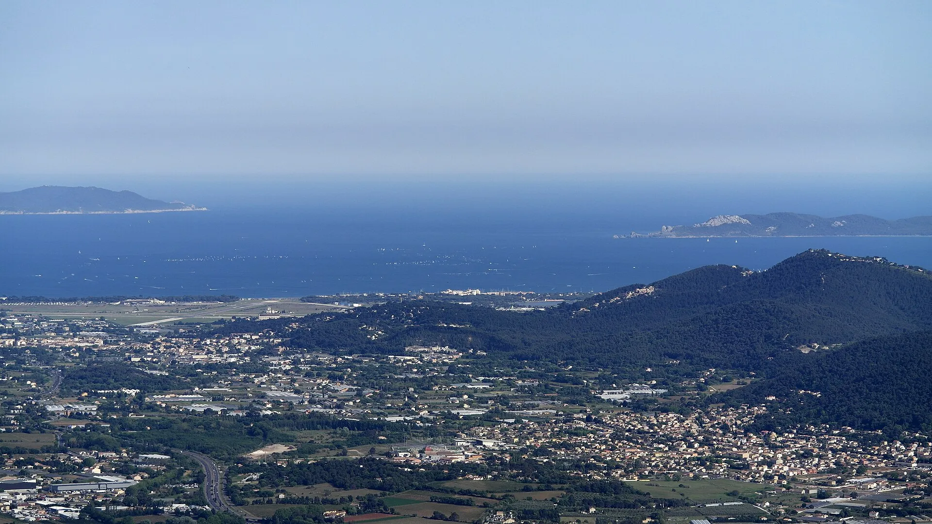 Vue de La Crau