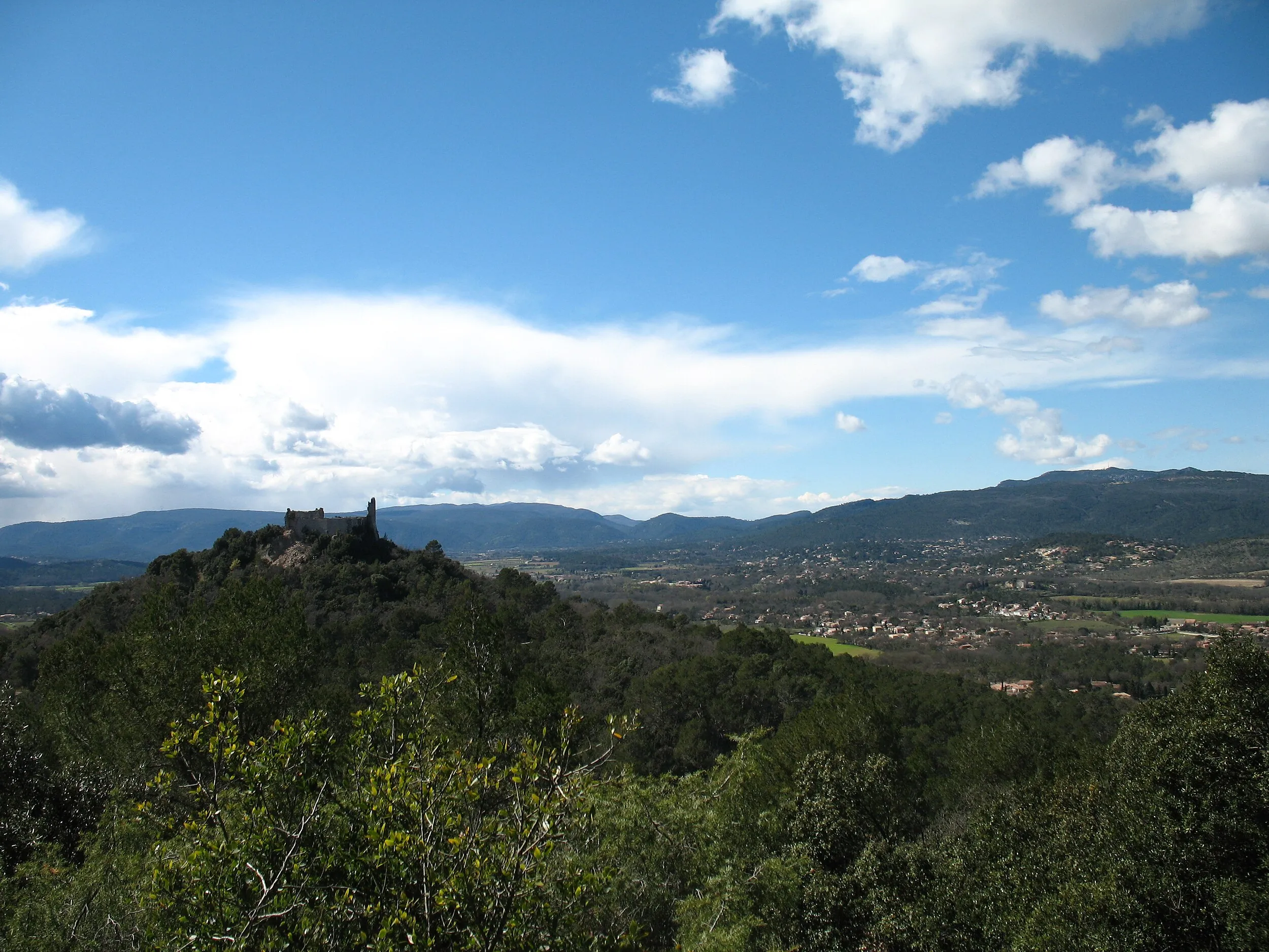 Vue de Forcalqueiret