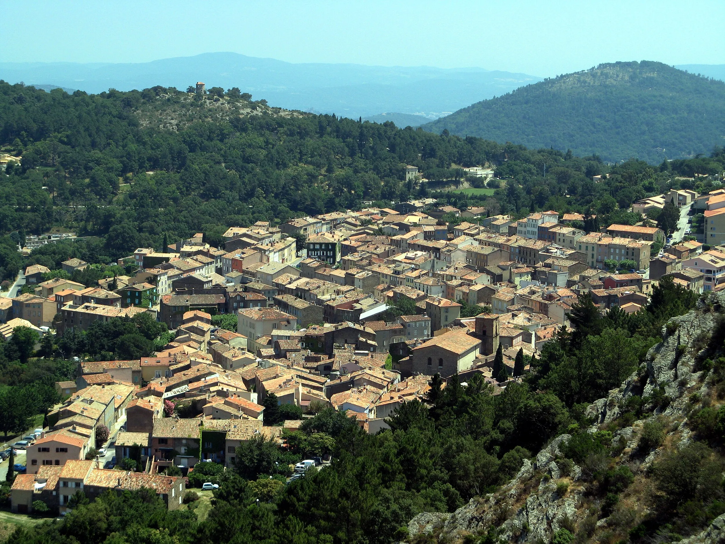 Vue de La Garde-Freinet