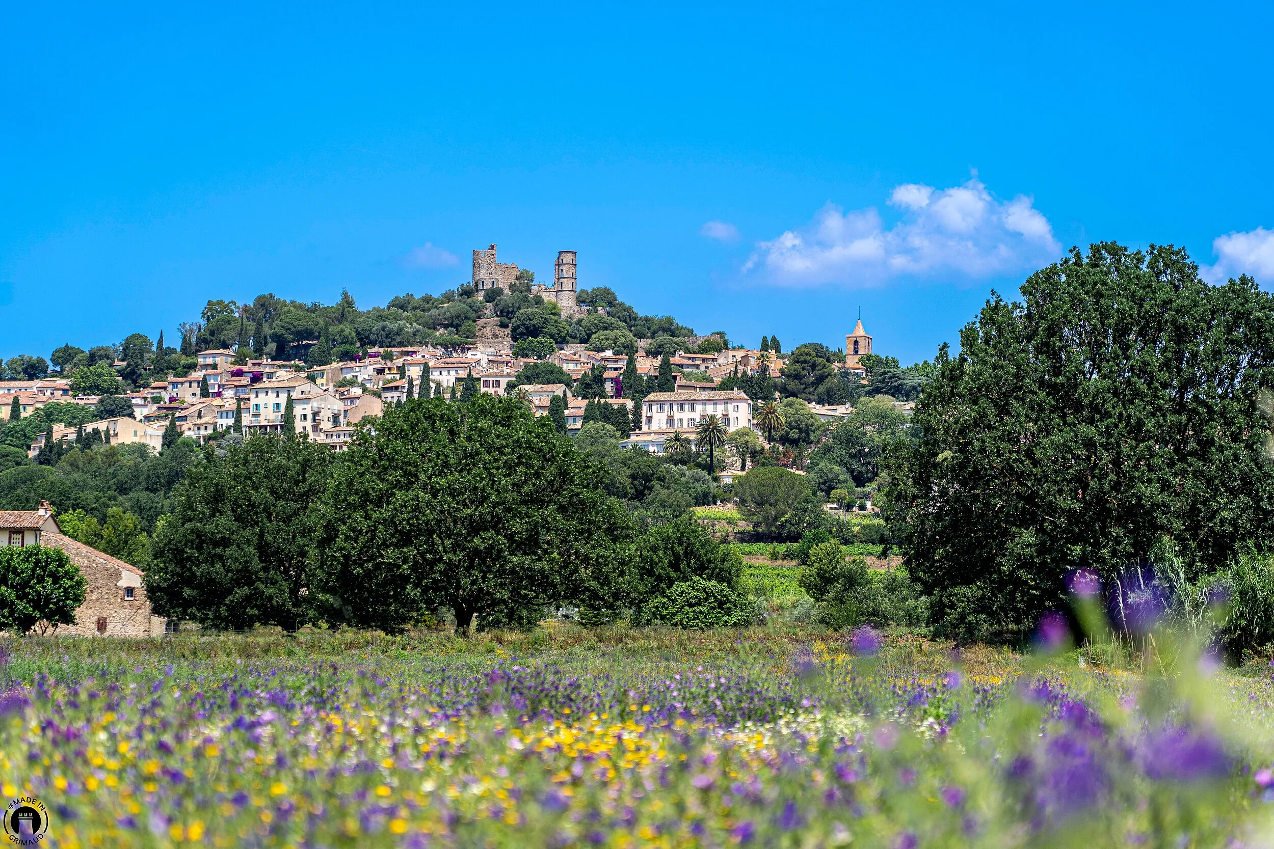 Vue de Grimaud