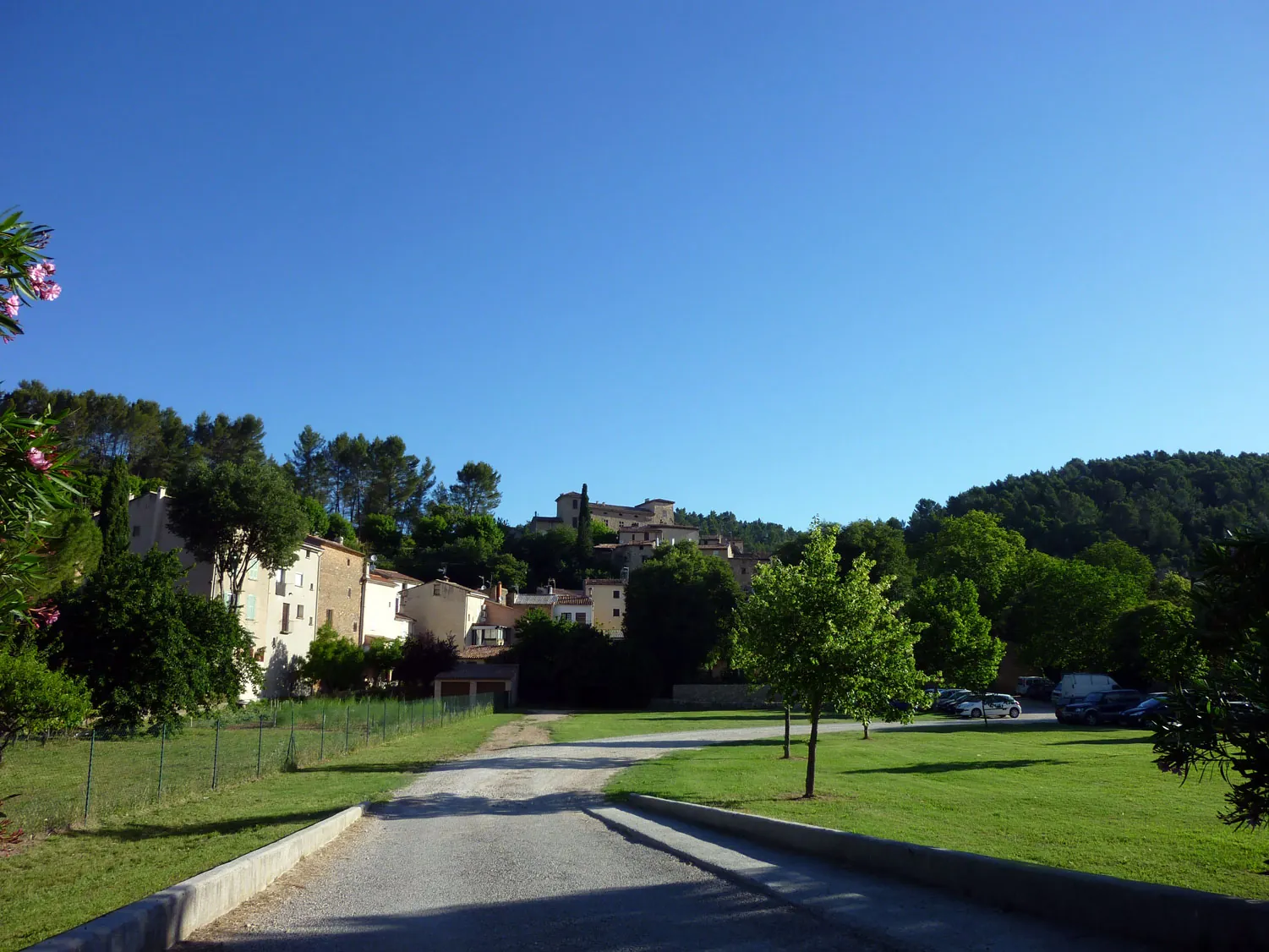 Vue de Montfort-sur-Argens