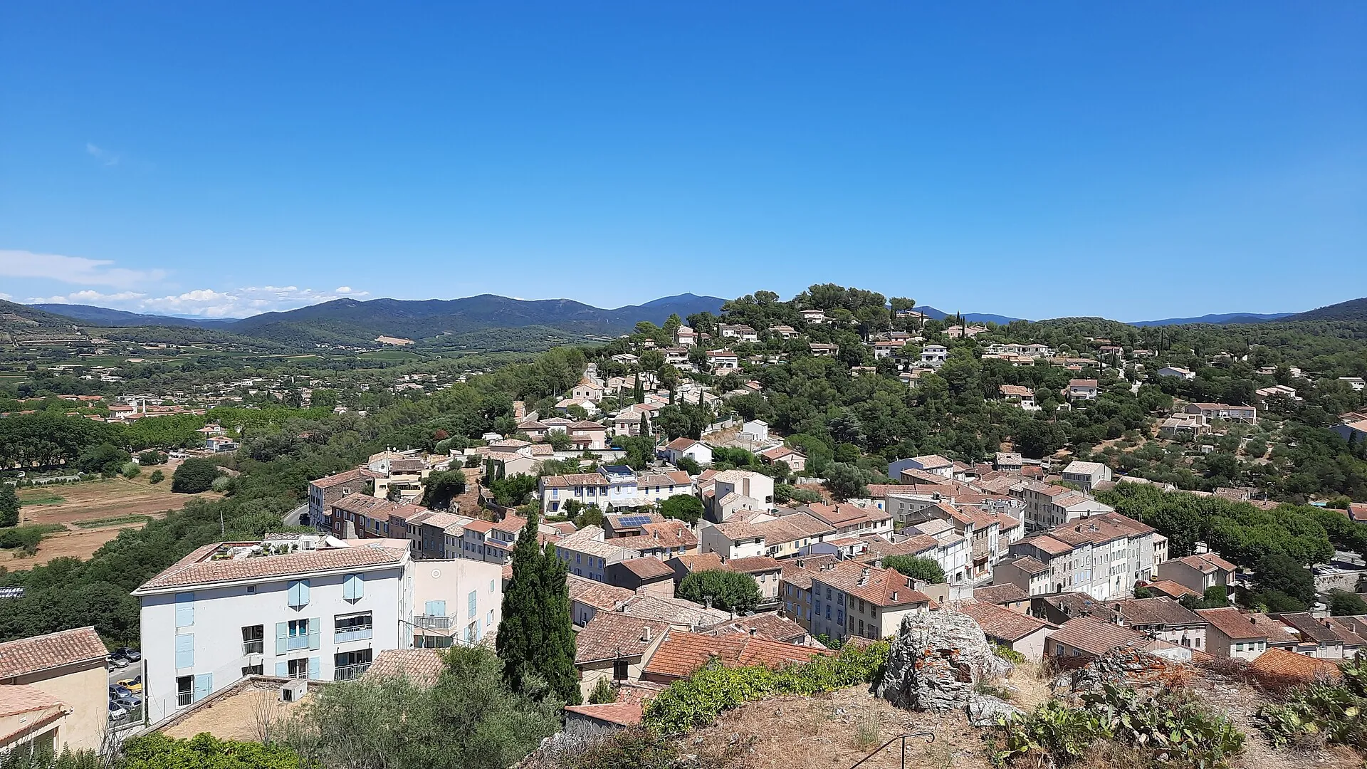 Vue de Pierrefeu-du-Var