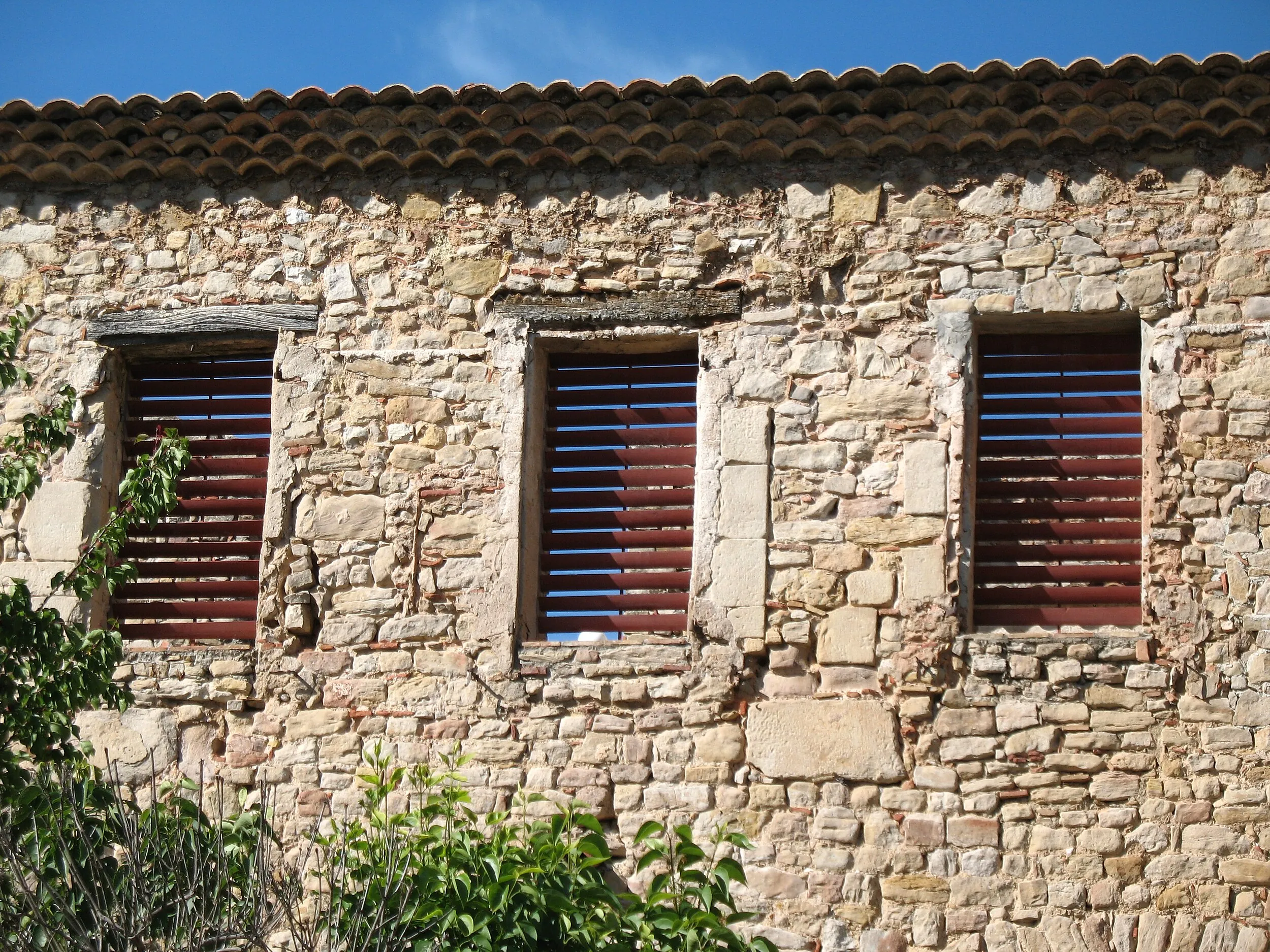 Vue de Pourrières