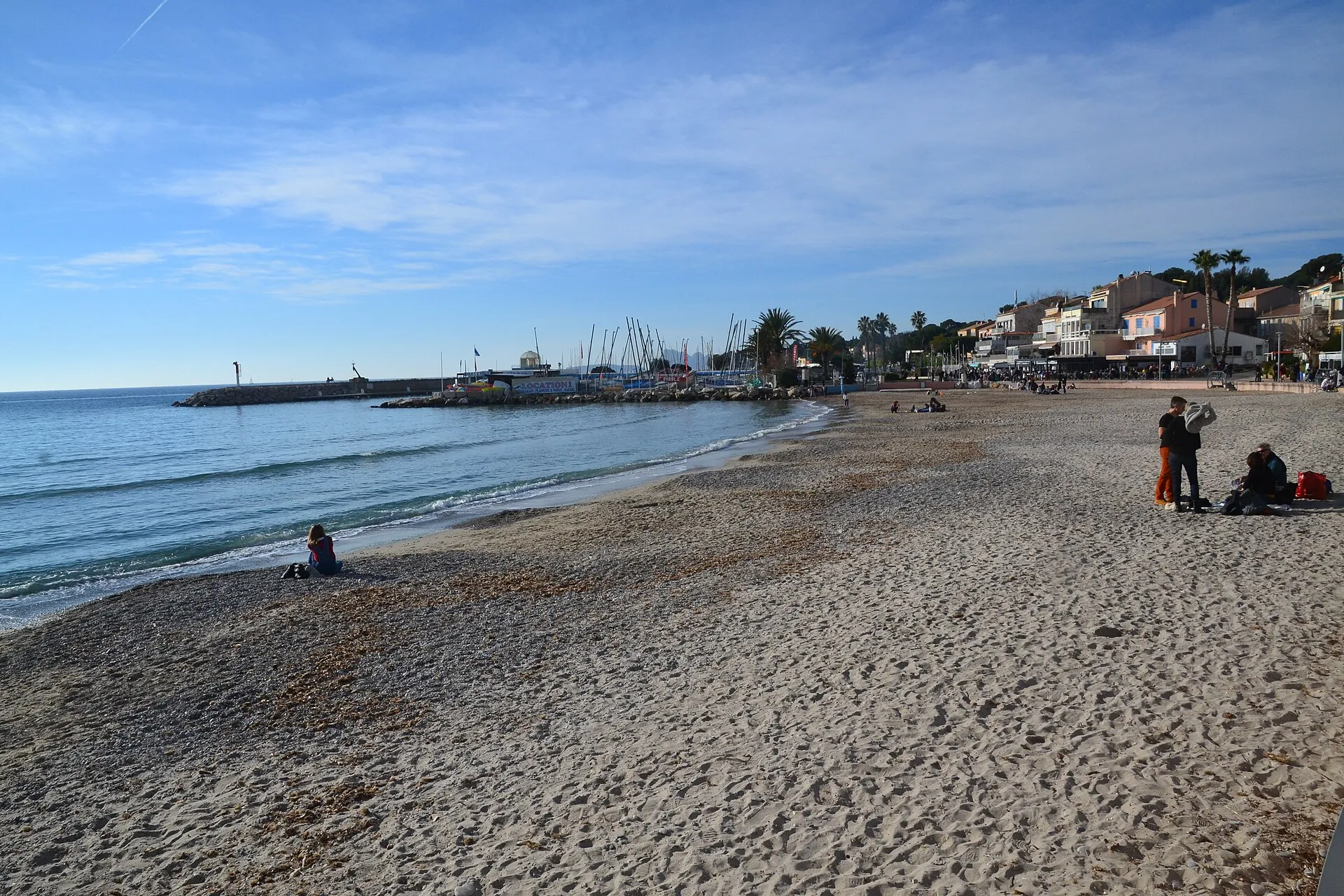 Vue de Saint-Cyr-sur-Mer