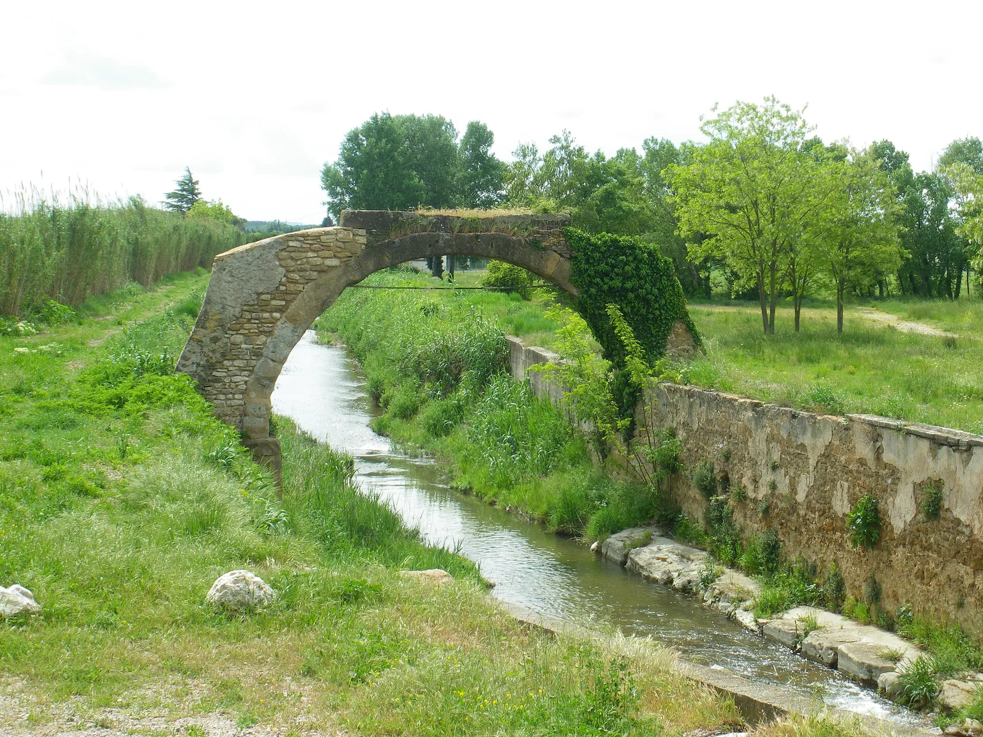 Vue de Aubignan