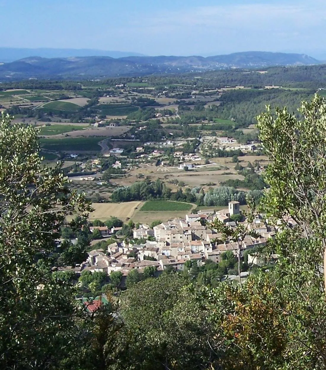 Vue de Beaumont-de-Pertuis