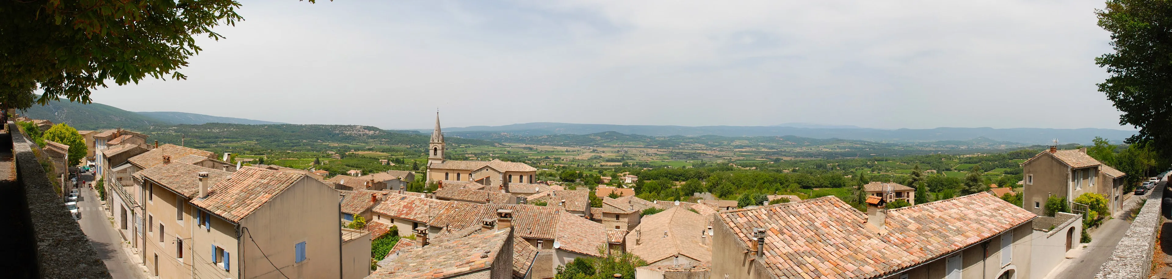 Vue de Bonnieux