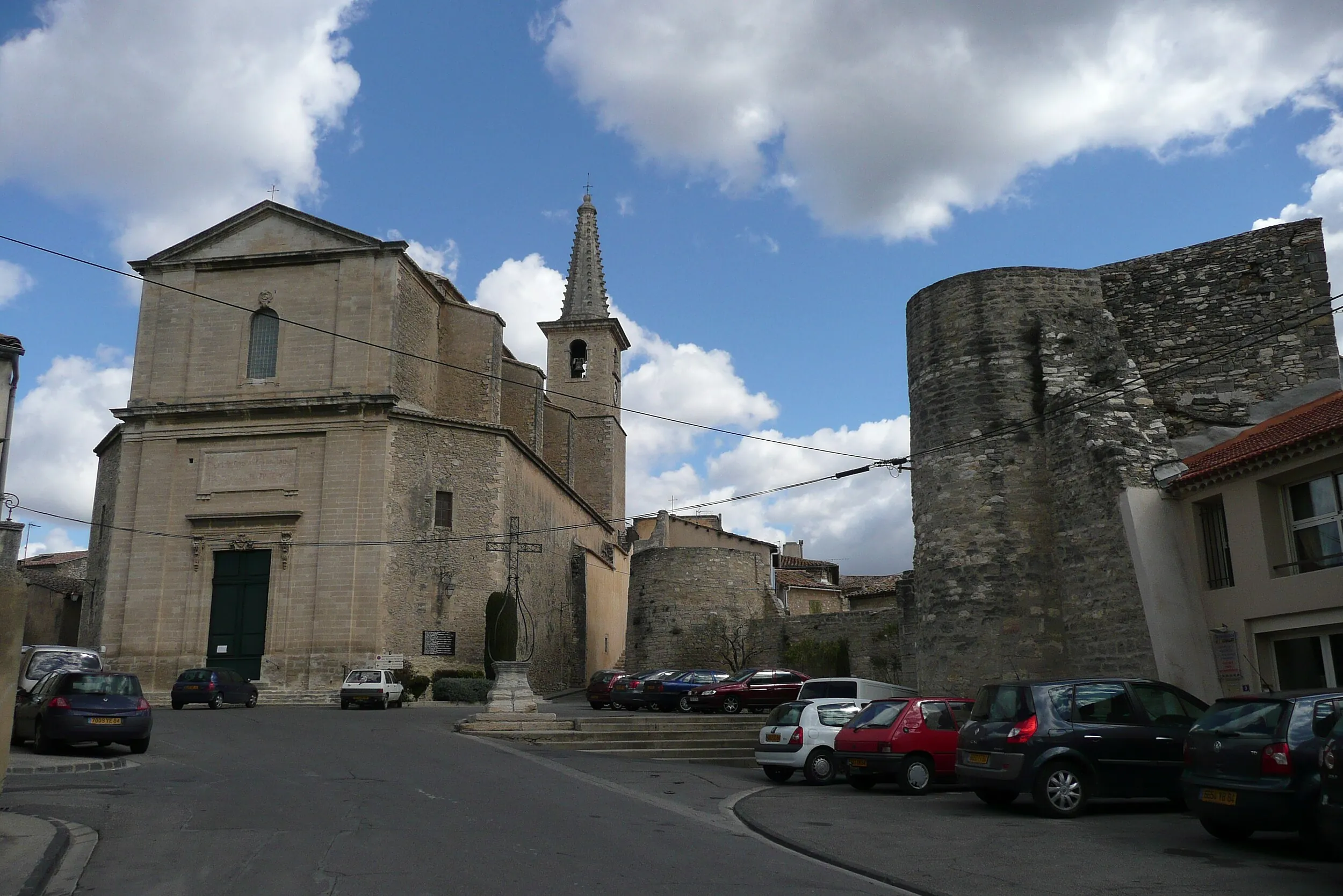 Vue de Caumont-sur-Durance