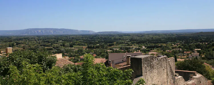 Vue de Châteauneuf-de-Gadagne