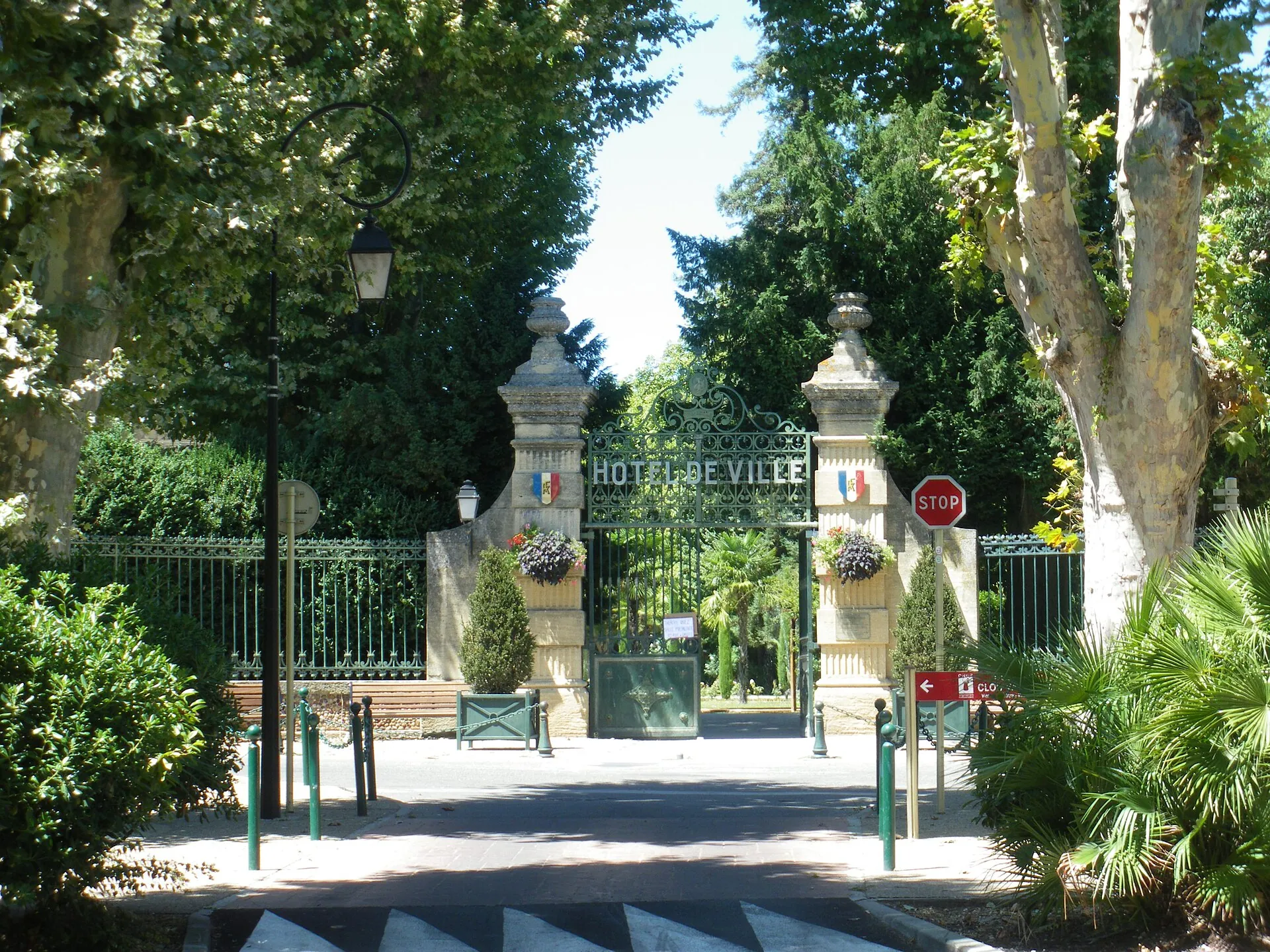 Vue de Courthézon