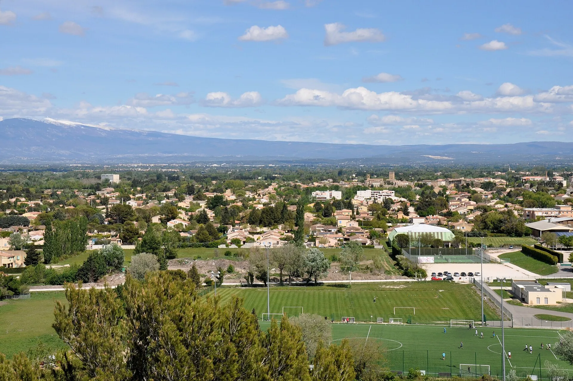 Vue de Entraigues-sur-la-Sorgue