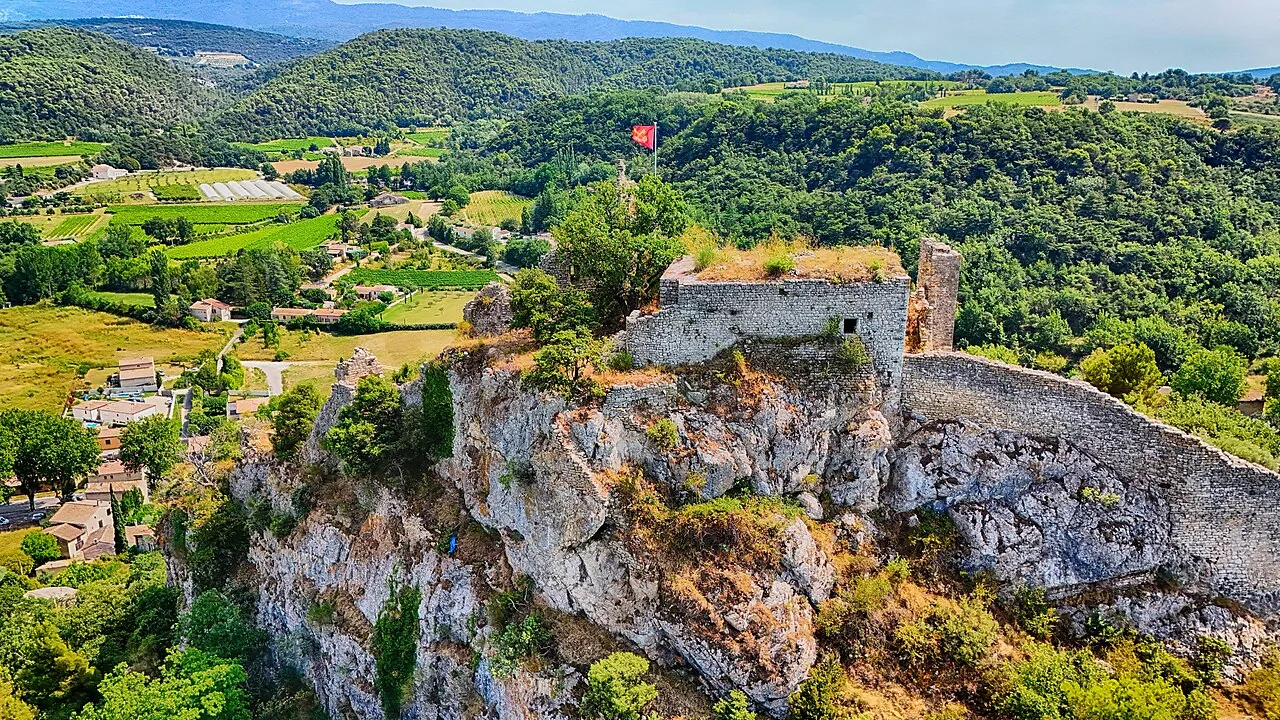 Vue de Entrechaux