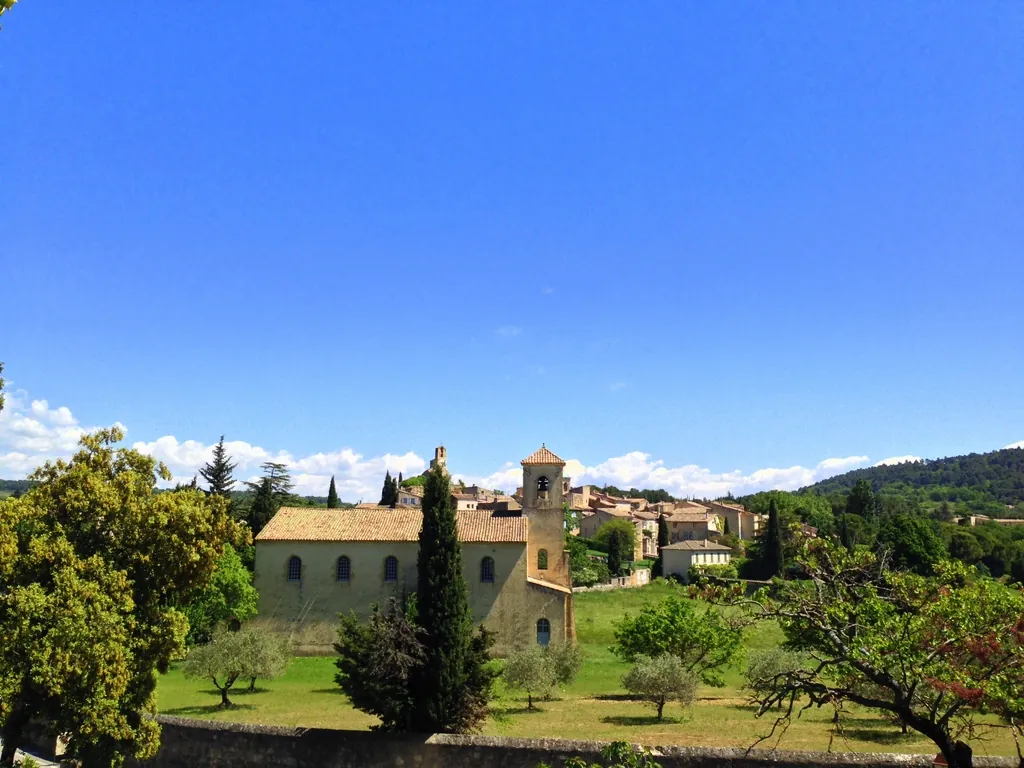 Vue de Lourmarin