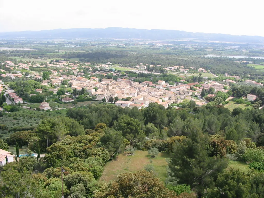 Vue de Mérindol
