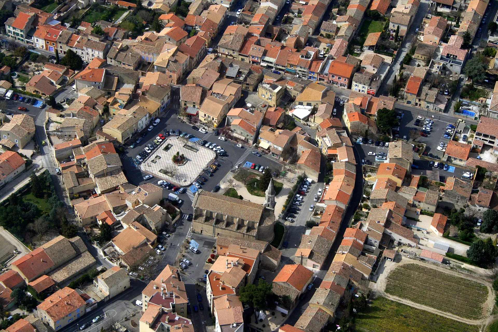 Vue de Morières-lès-Avignon