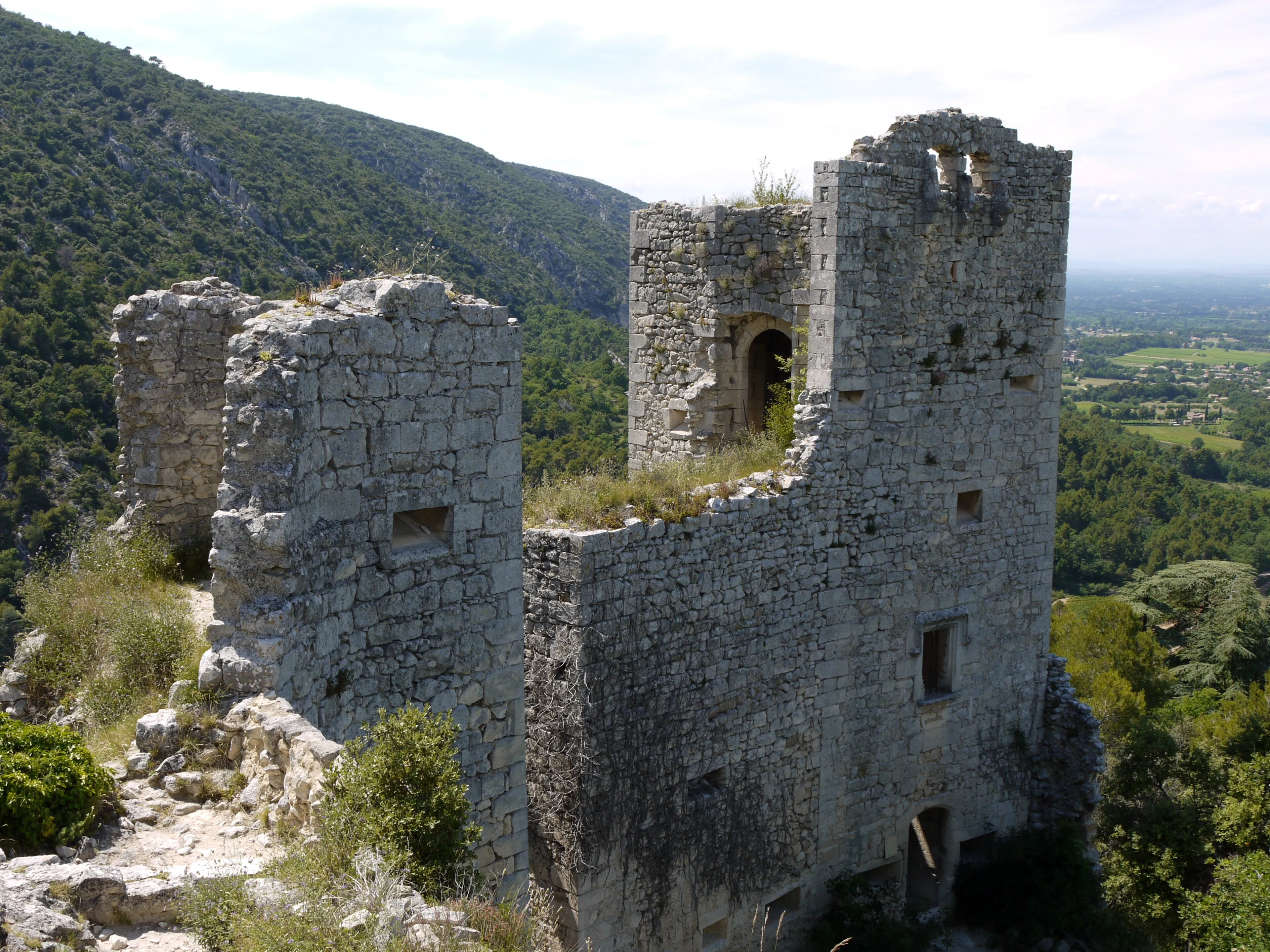 Vue de Oppède
