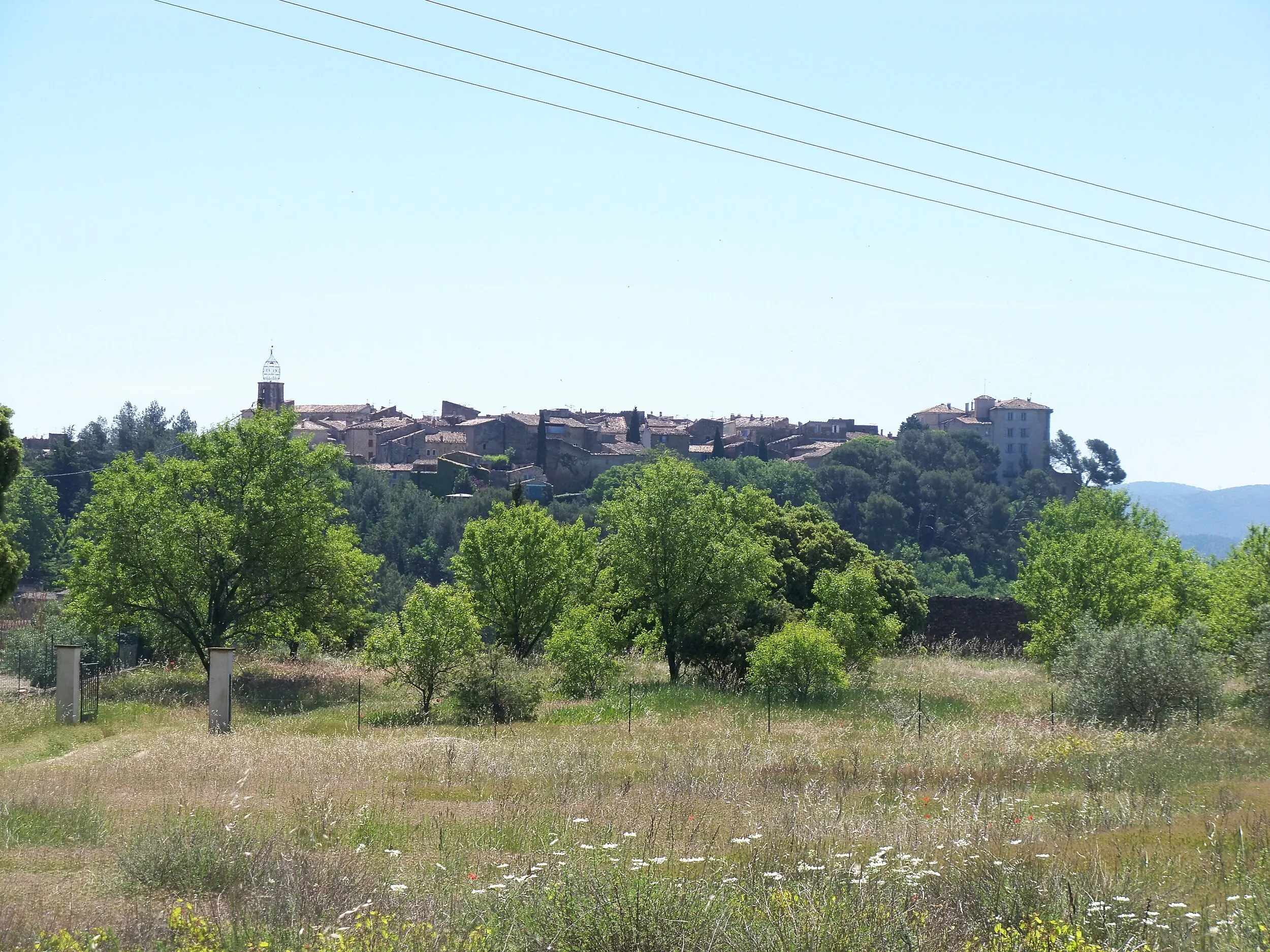 Vue de Villelaure