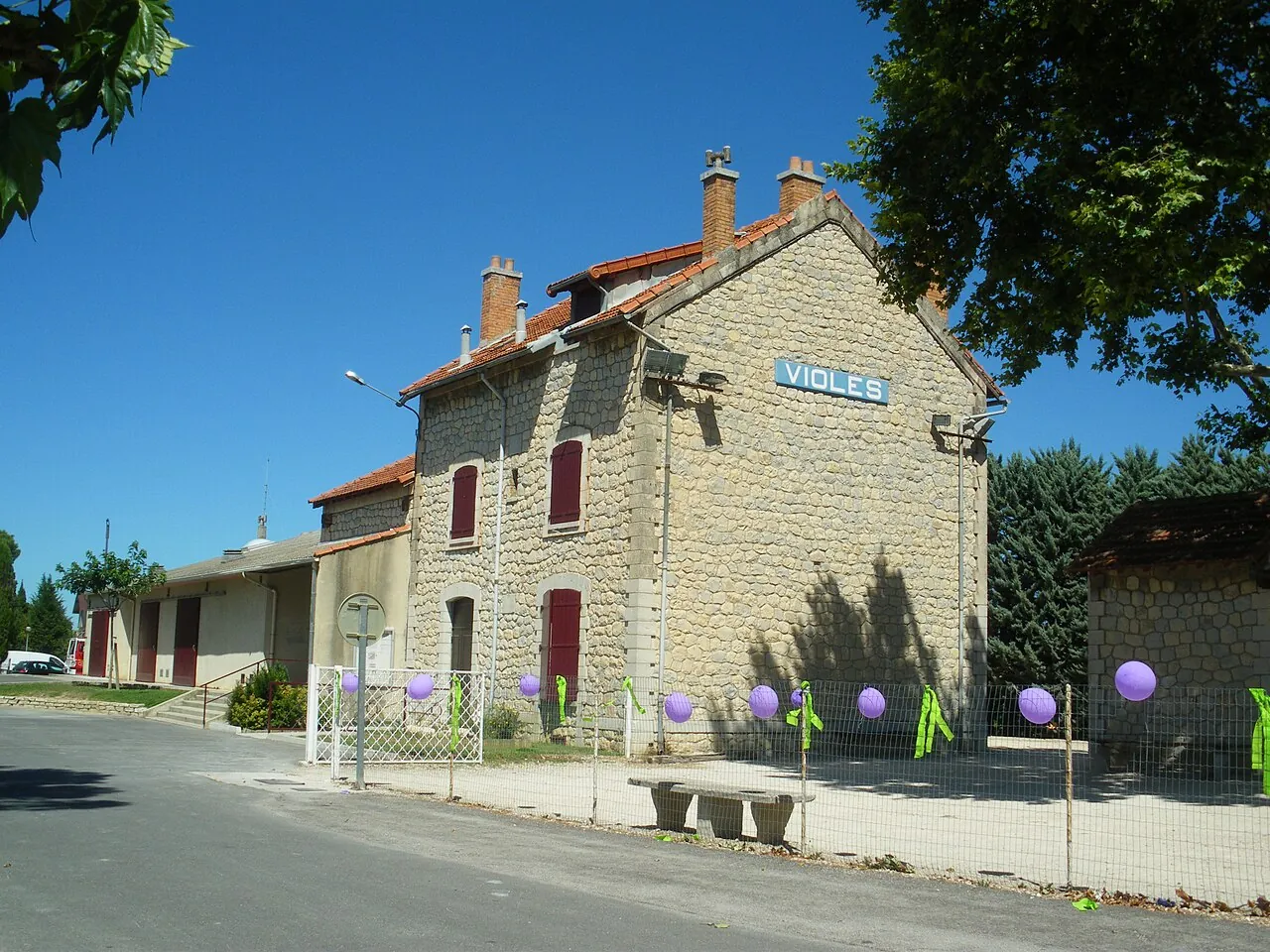 Vue de Violès