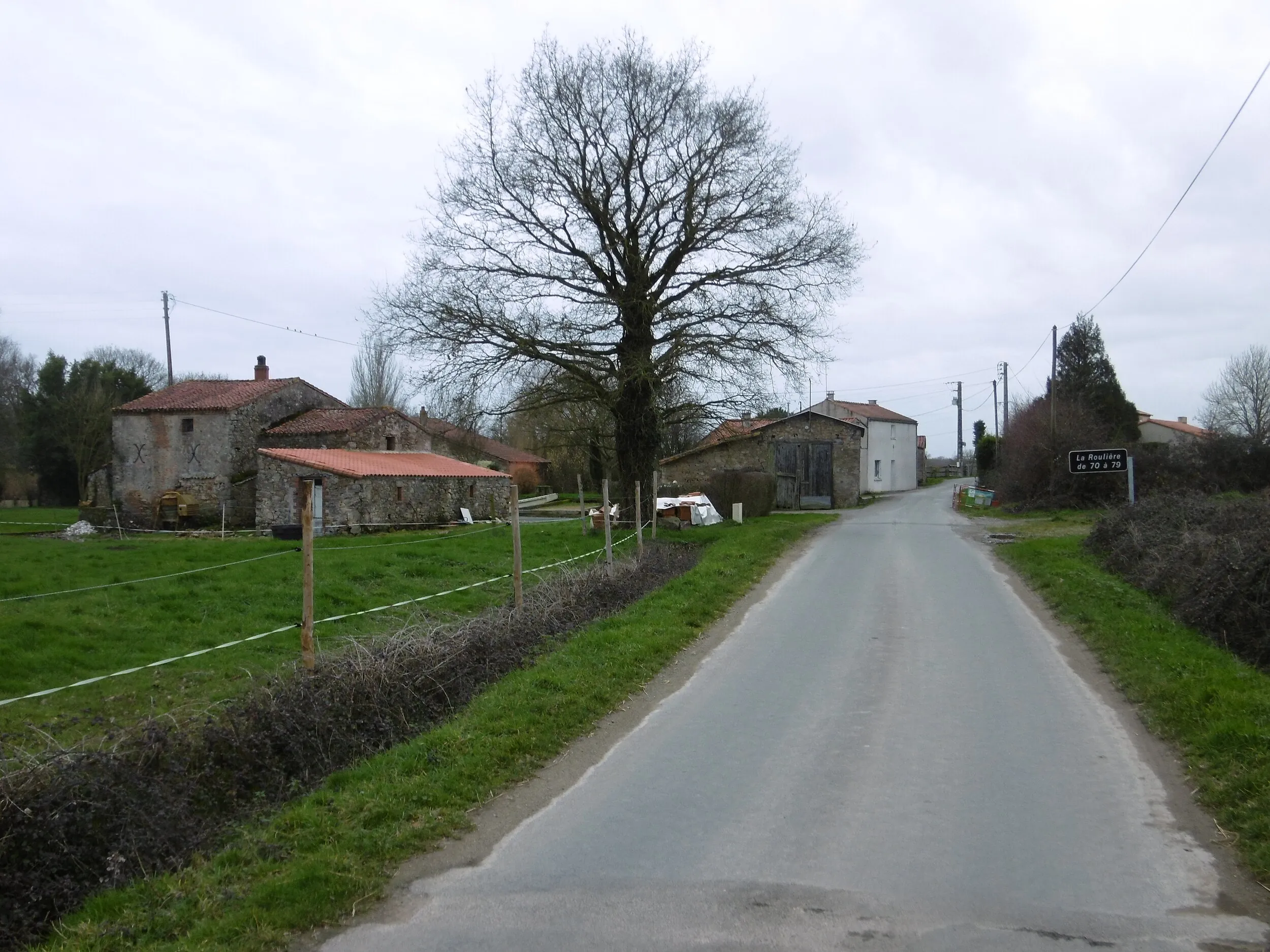 Vue de Bazoges-en-Paillers