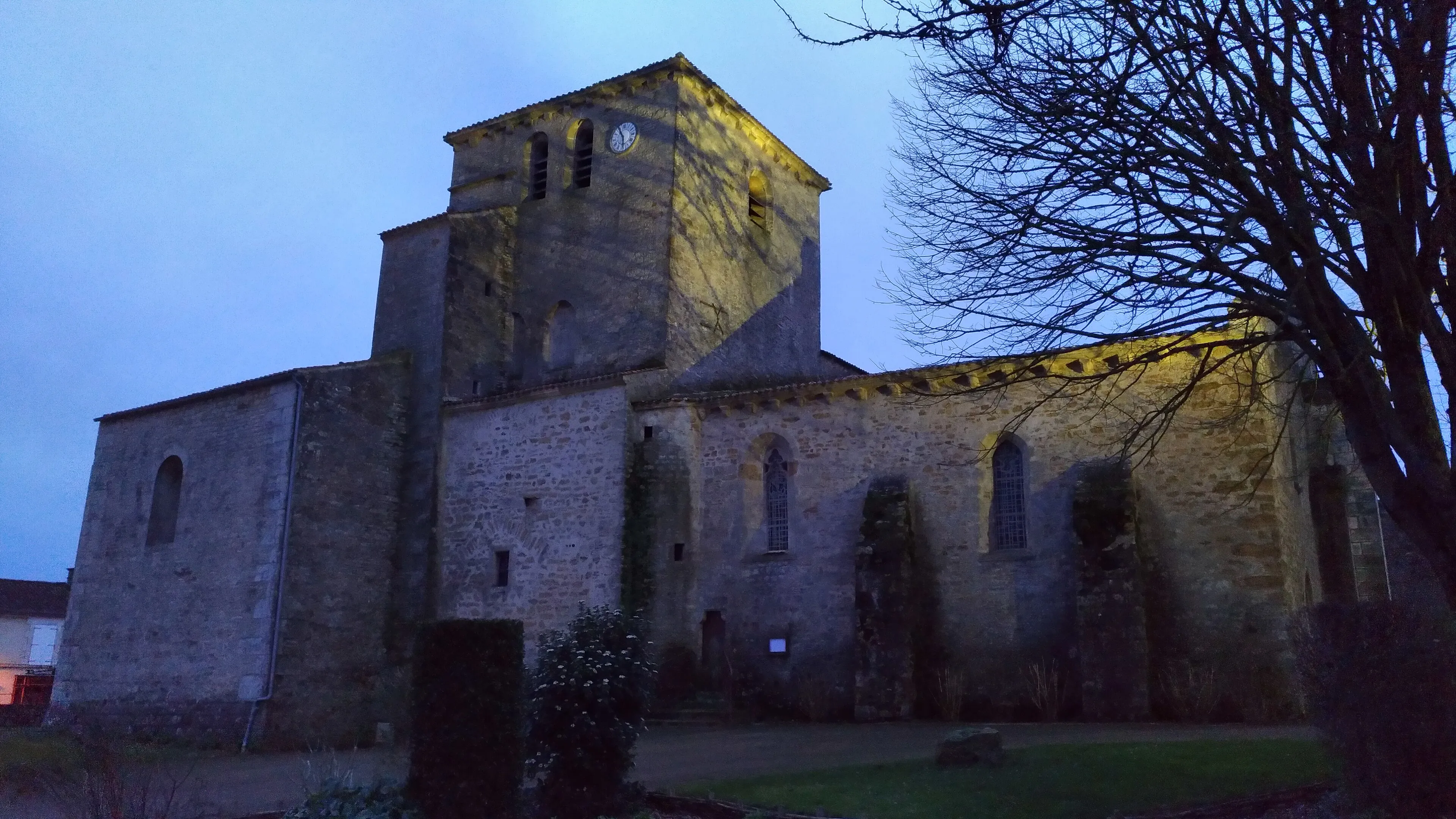 Vue de Bazoges-en-Pareds