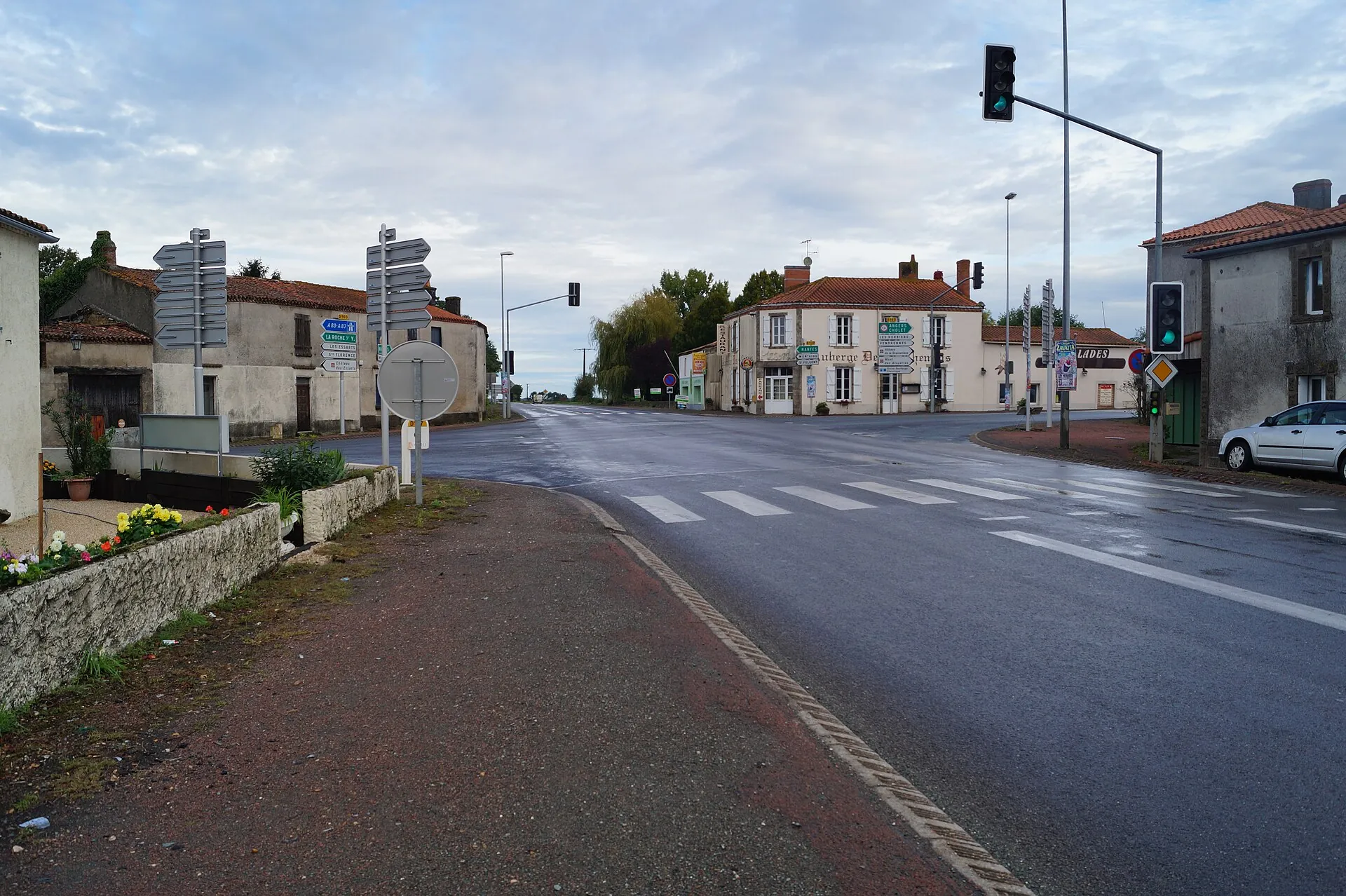 Vue de Essarts-en-Bocage