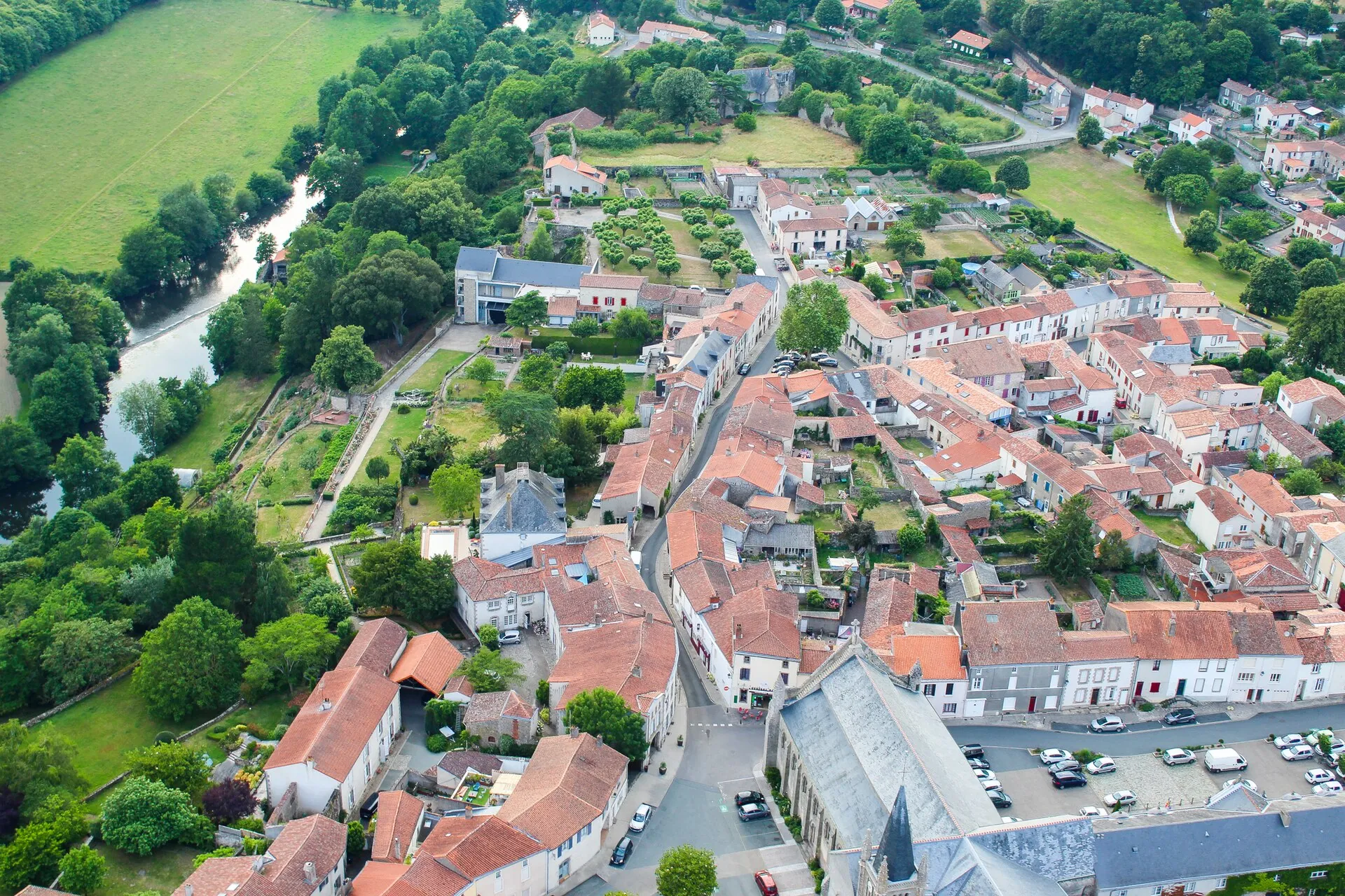 Vue de Mortagne-sur-Sèvre