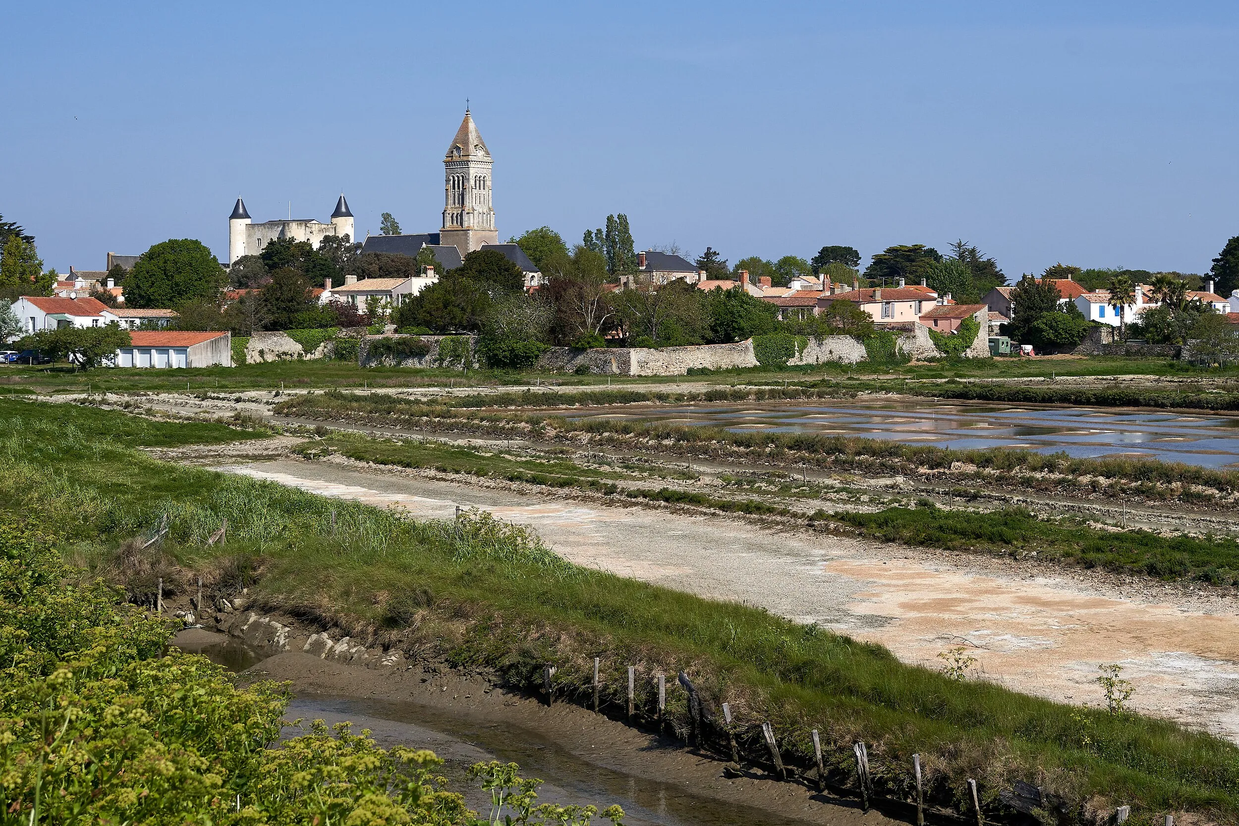 Vue de Noirmoutier-en-l'Île