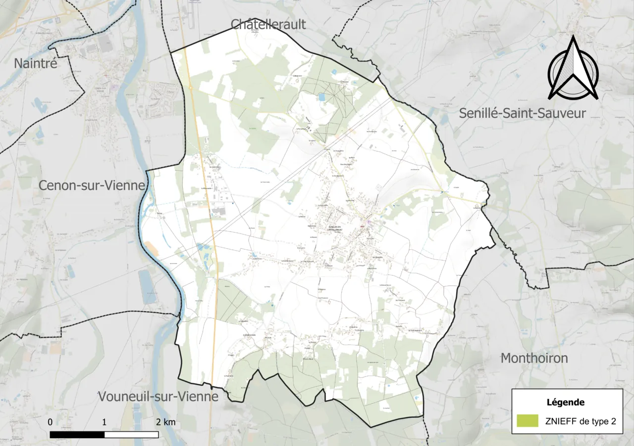 Vue de Availles-en-Châtellerault