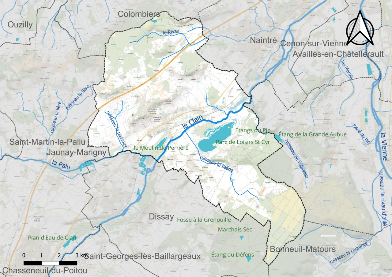 Vue de Beaumont Saint-Cyr