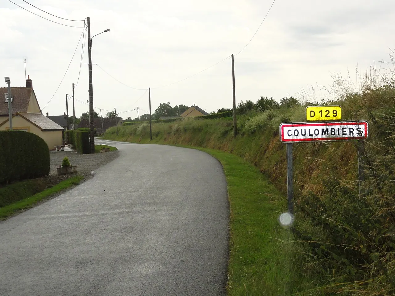Vue de Coulombiers