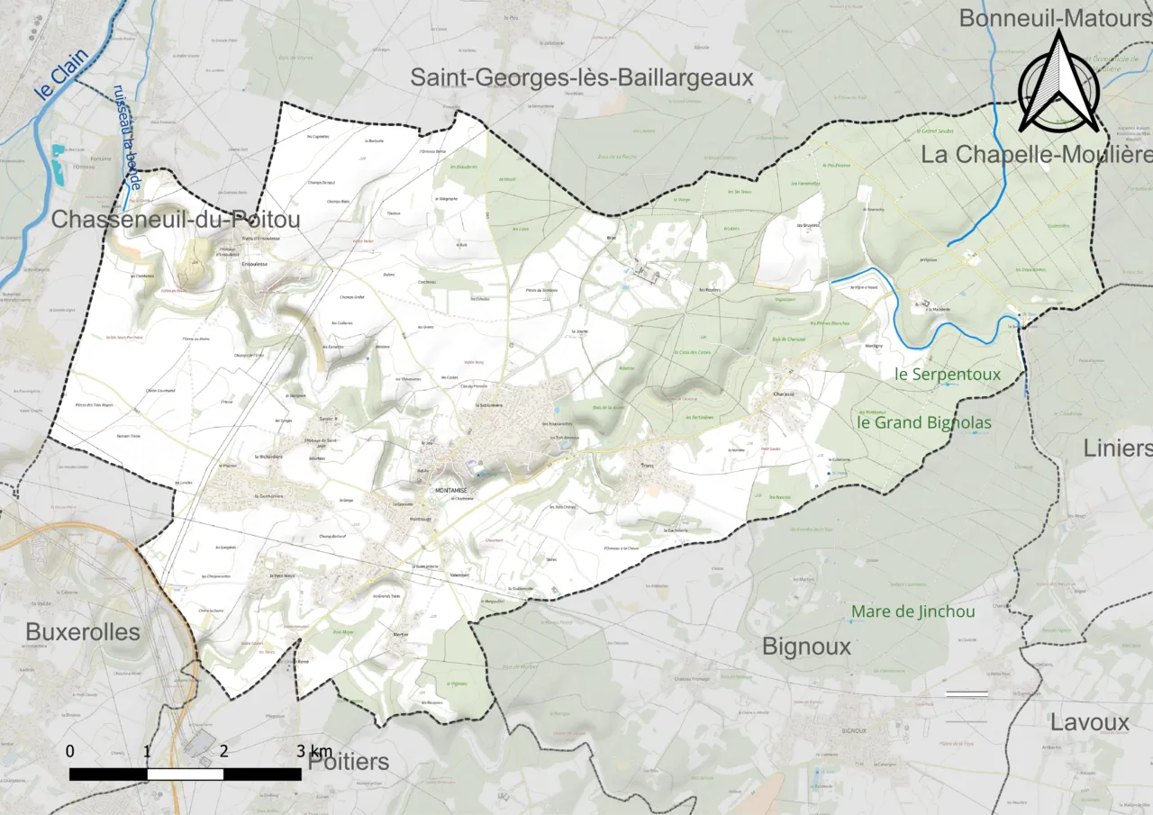 Vue de Montamisé