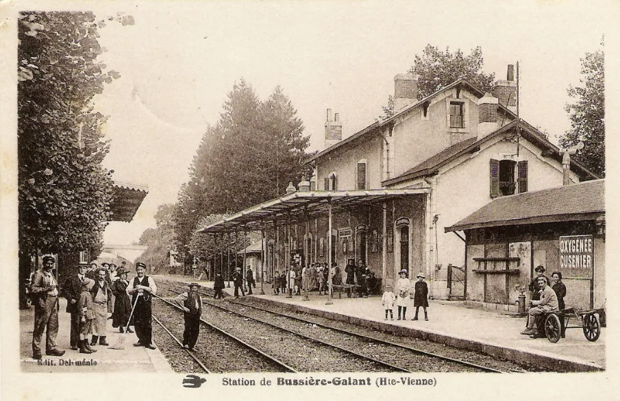 Vue de Bussière-Galant