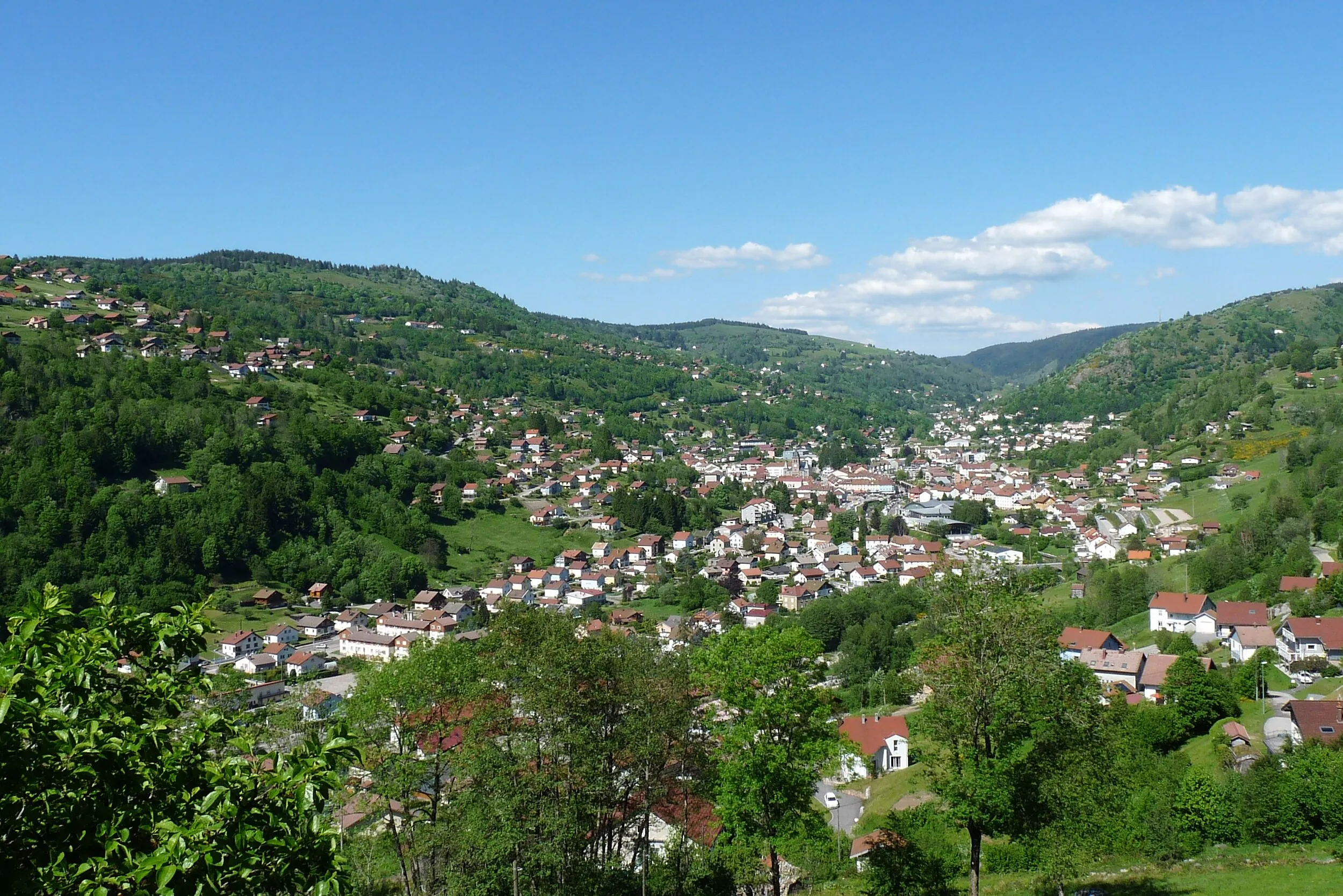 Vue de La Bresse
