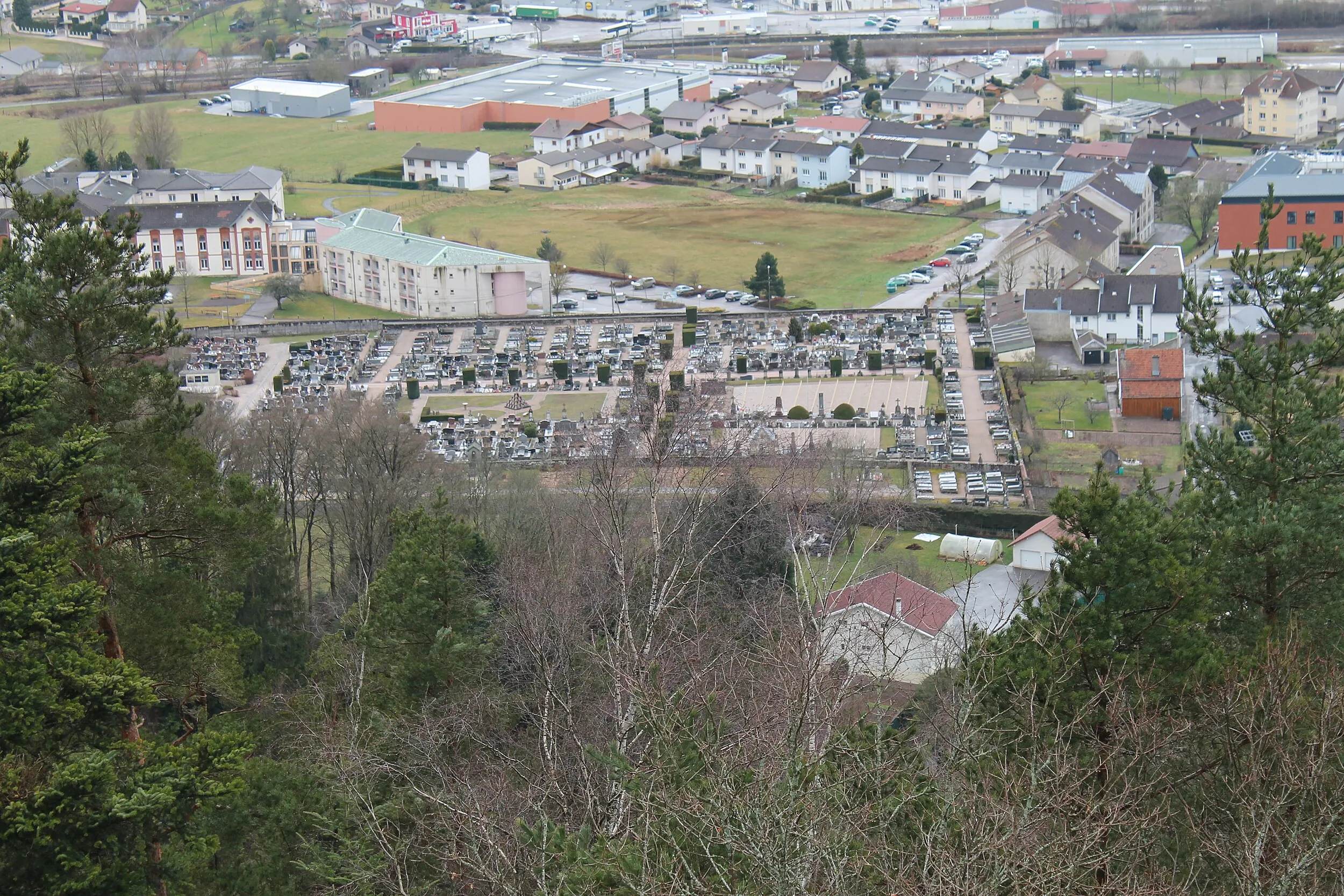 Vue de Bruyères