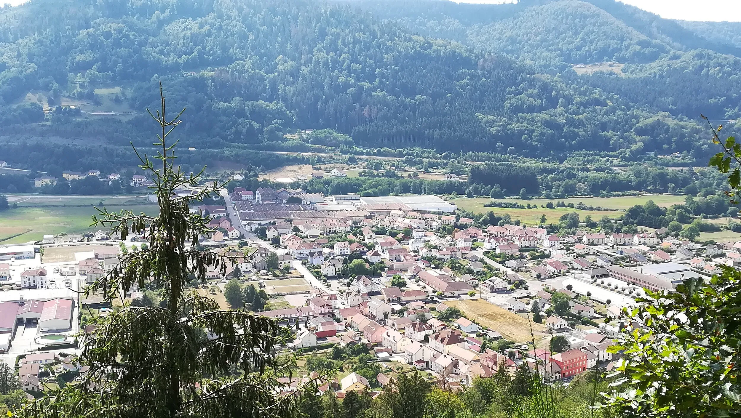 Vue de Rupt-sur-Moselle