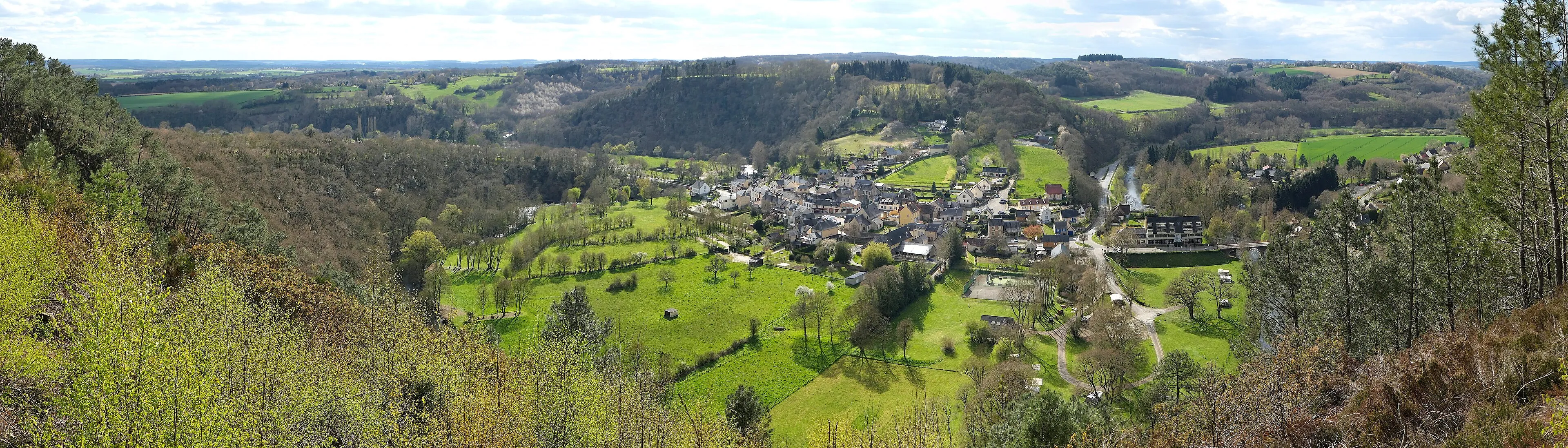 Vue de Saint-Léonard