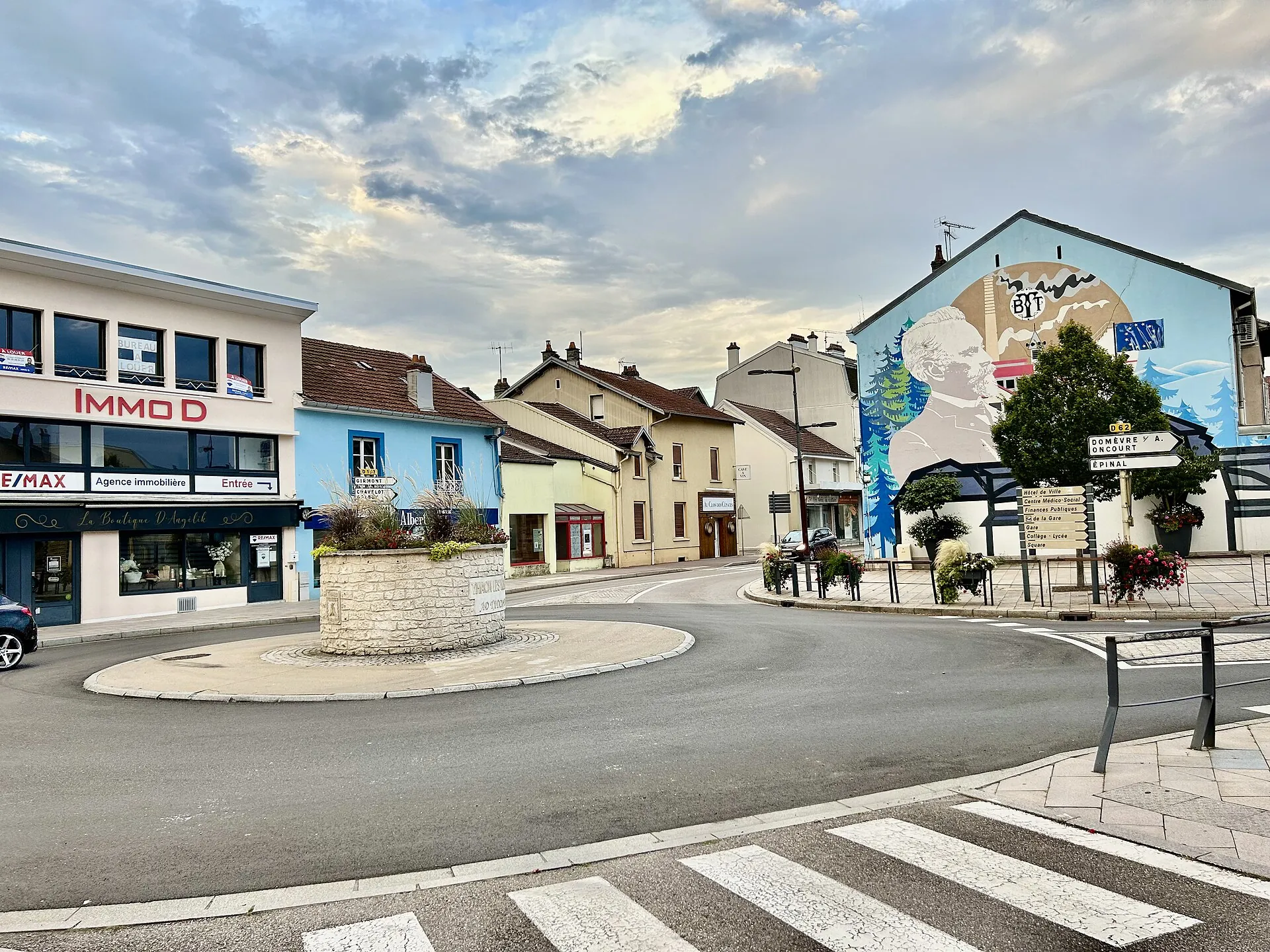 Vue de Thaon-les-Vosges