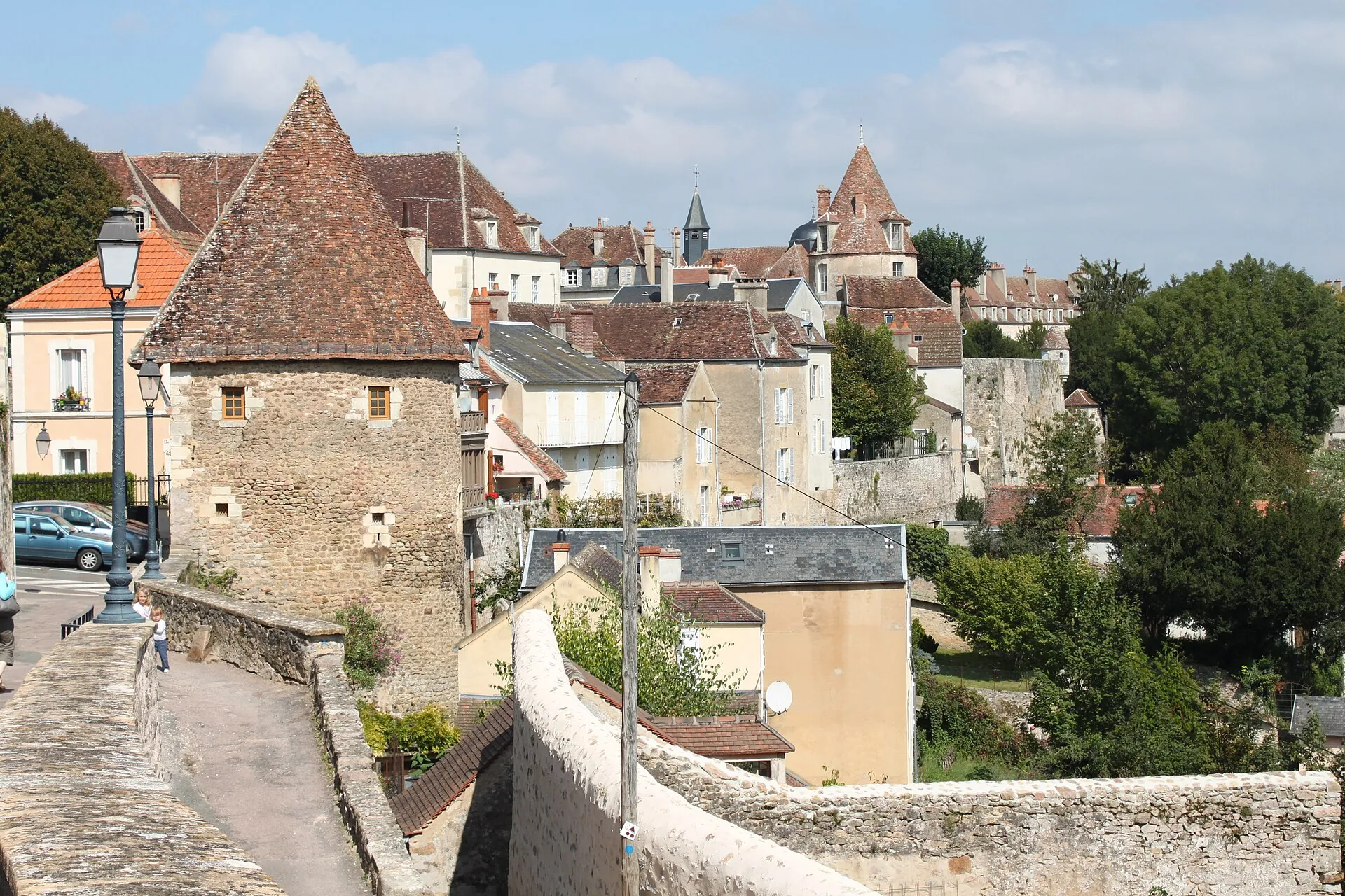 Vue de Avallon