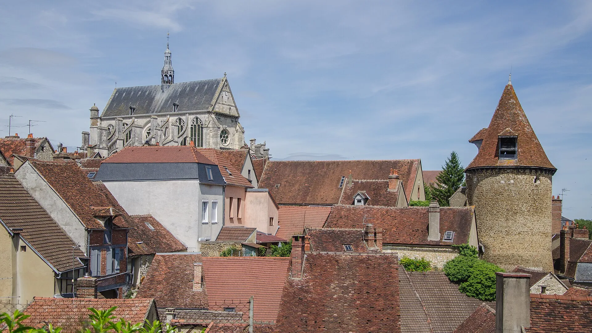 Vue de Saint-Florentin
