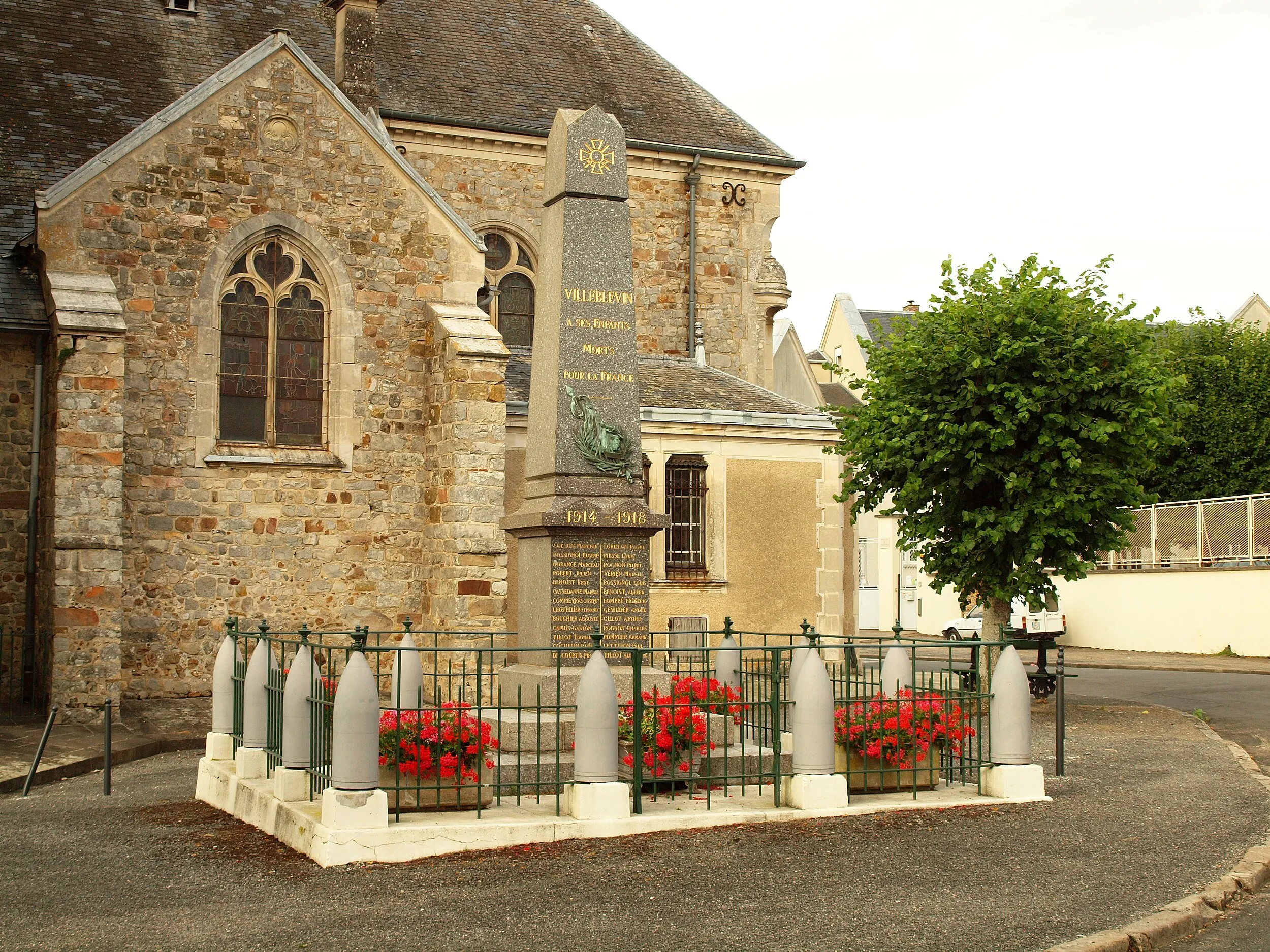 Vue de Villeblevin