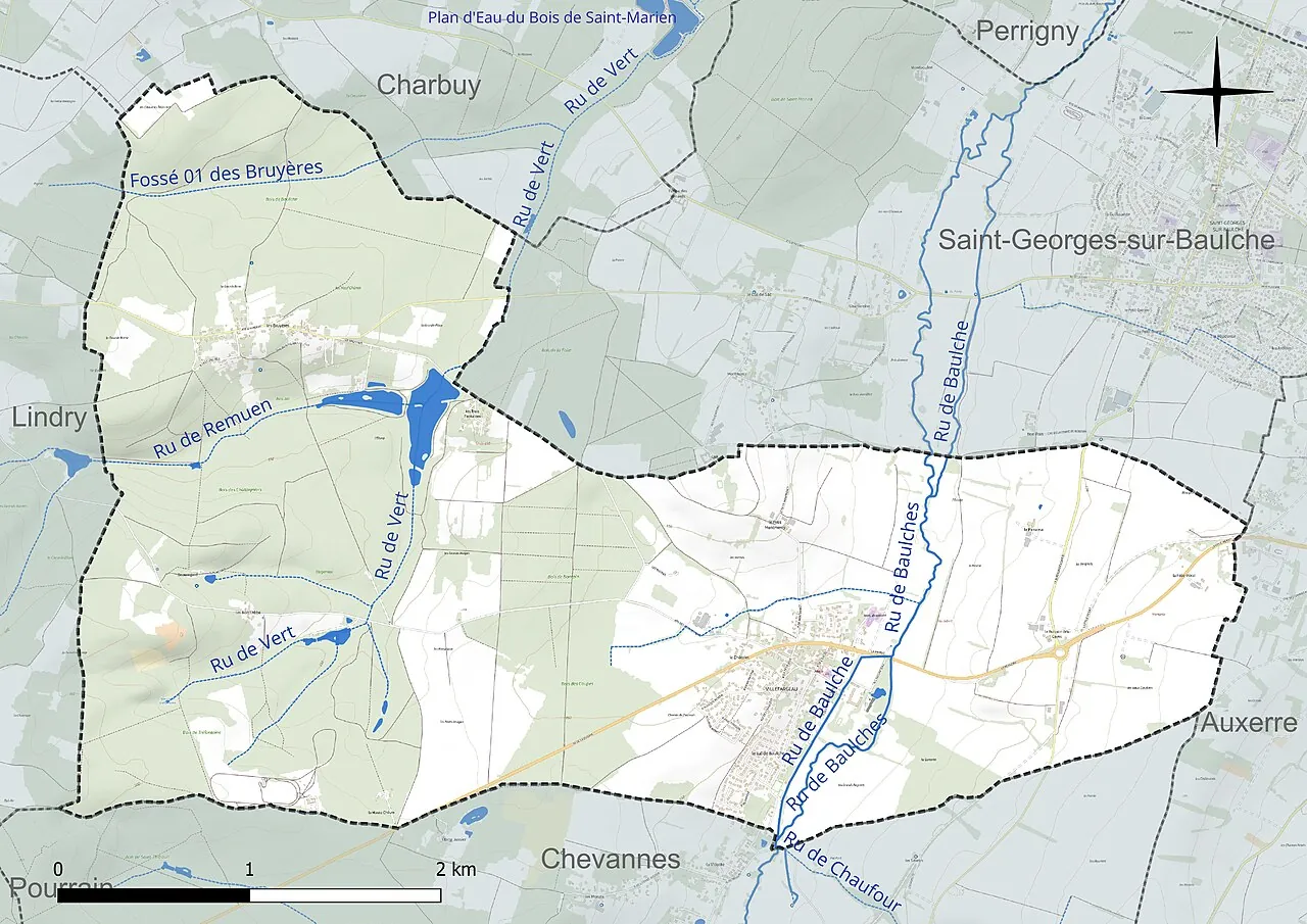 Vue de Villefargeau